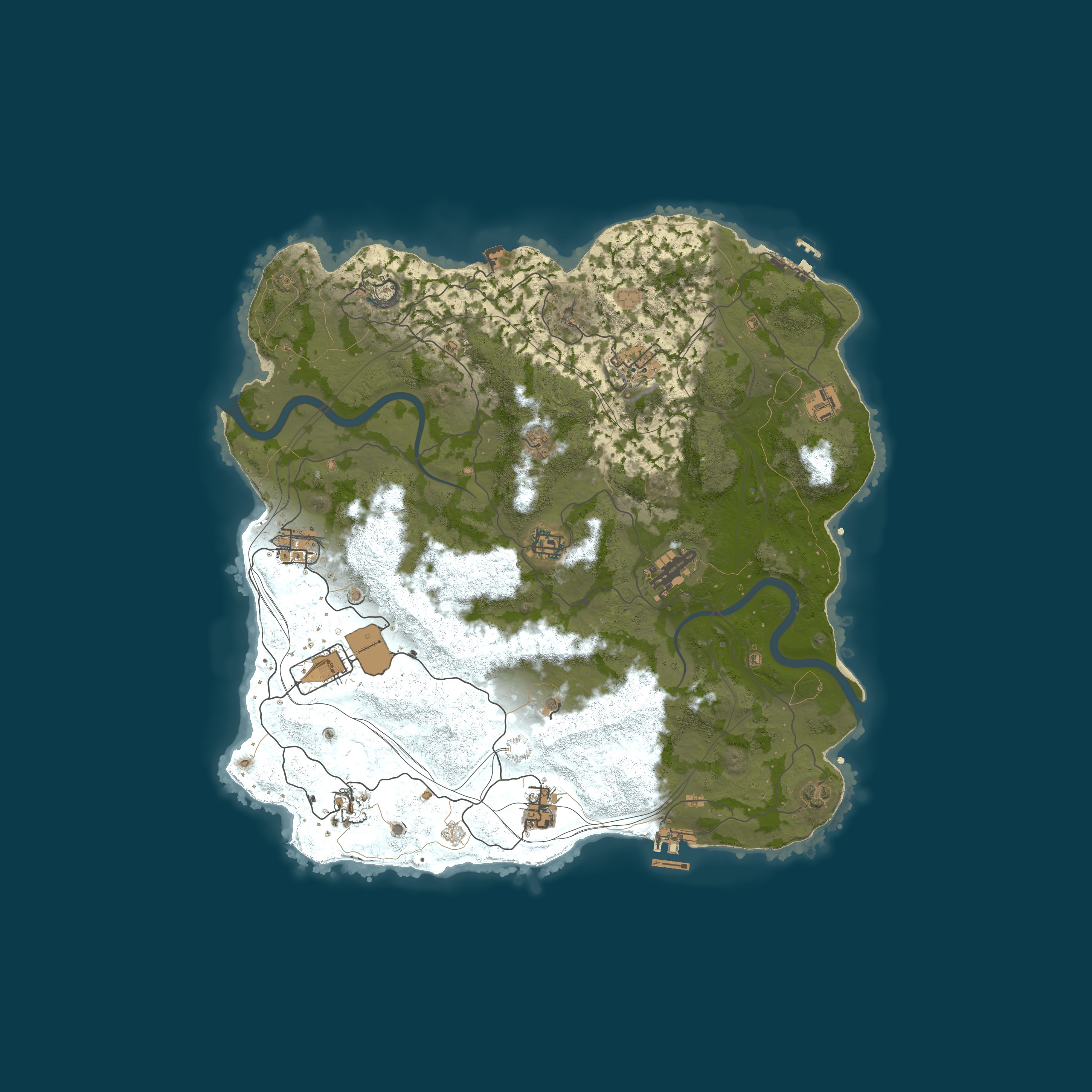 Rust map 3800/1337