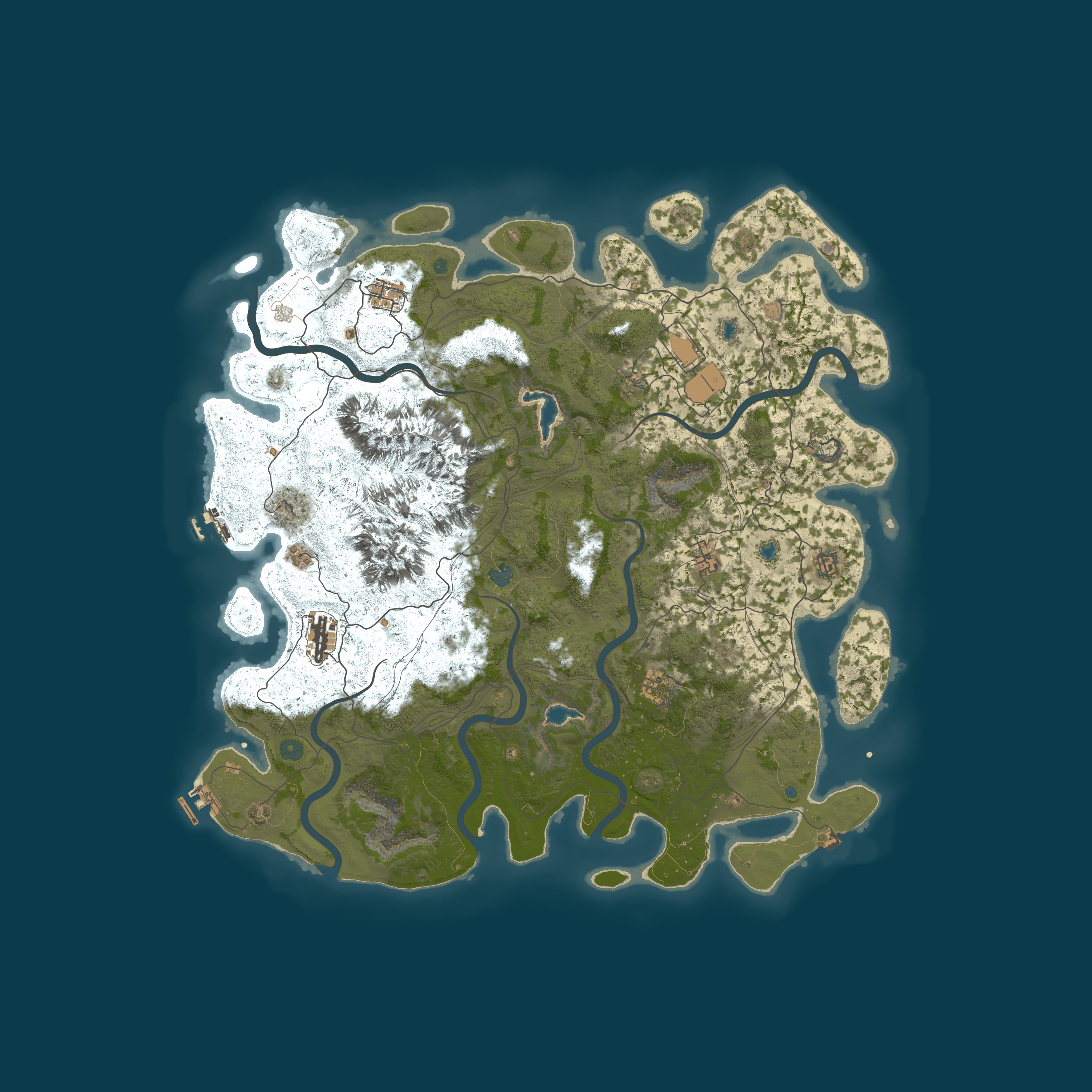 Карта сервера