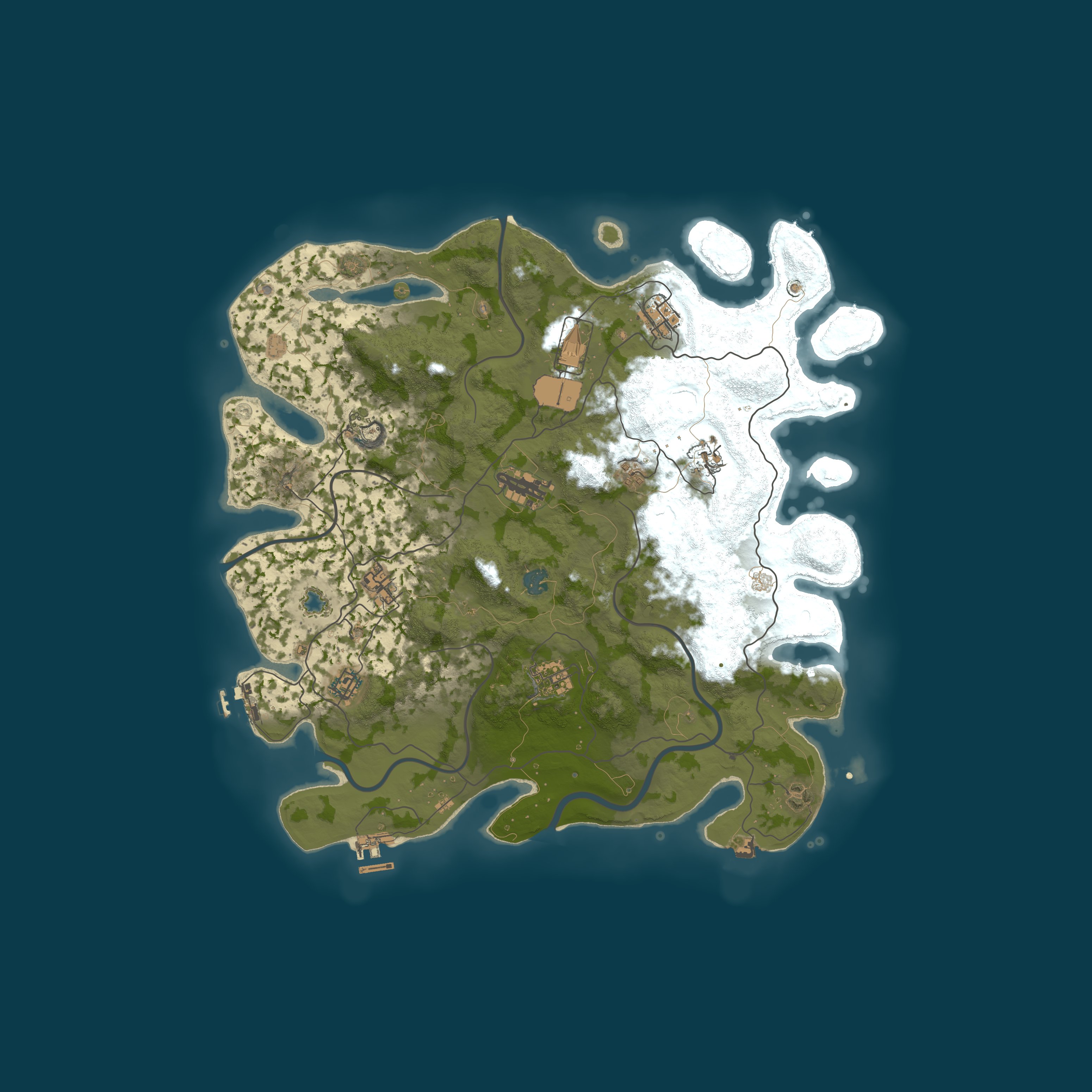 Map for [Westcoast] 10x PVE - XP-Raidbase-Convoy-VQ and more!