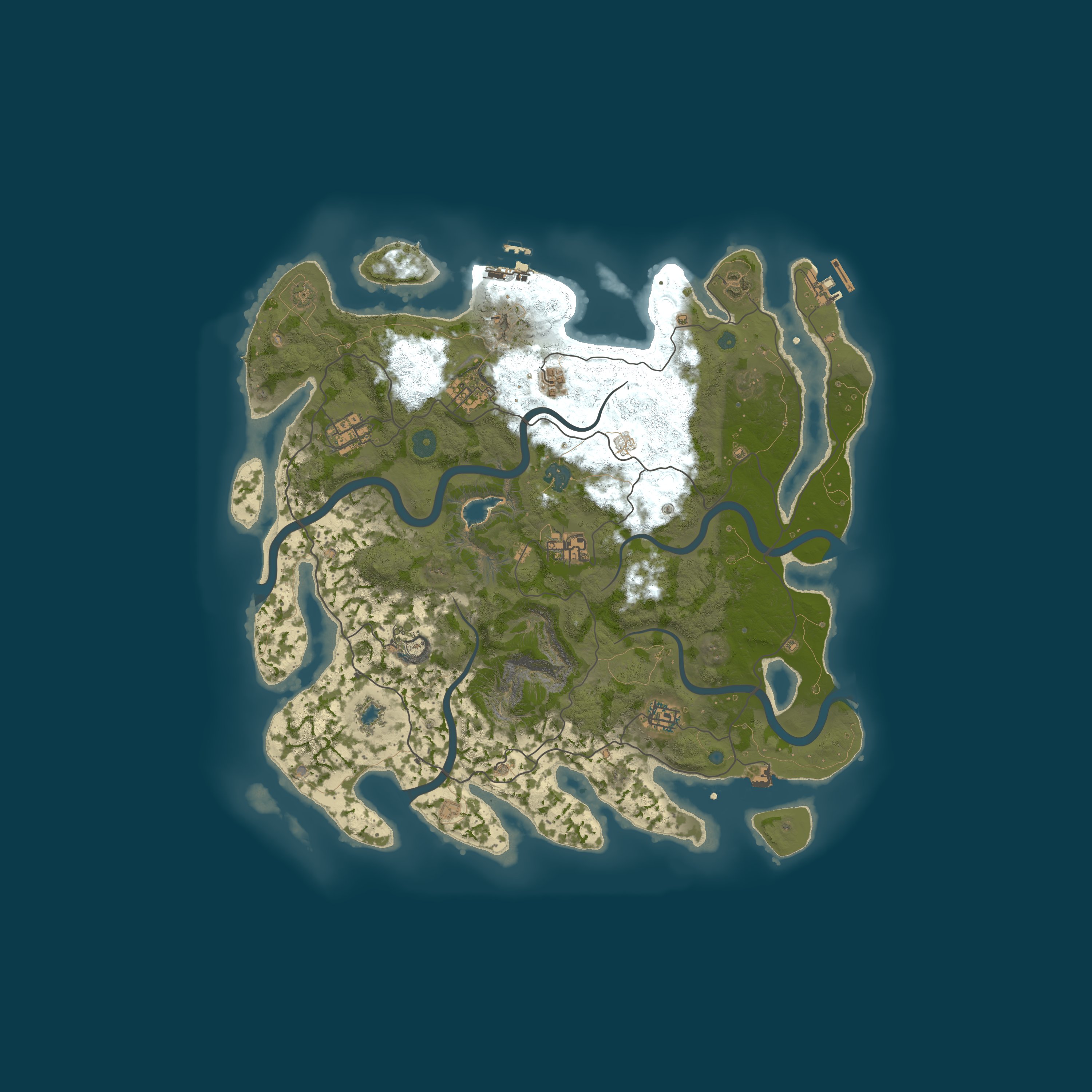 Rust map 4000/376