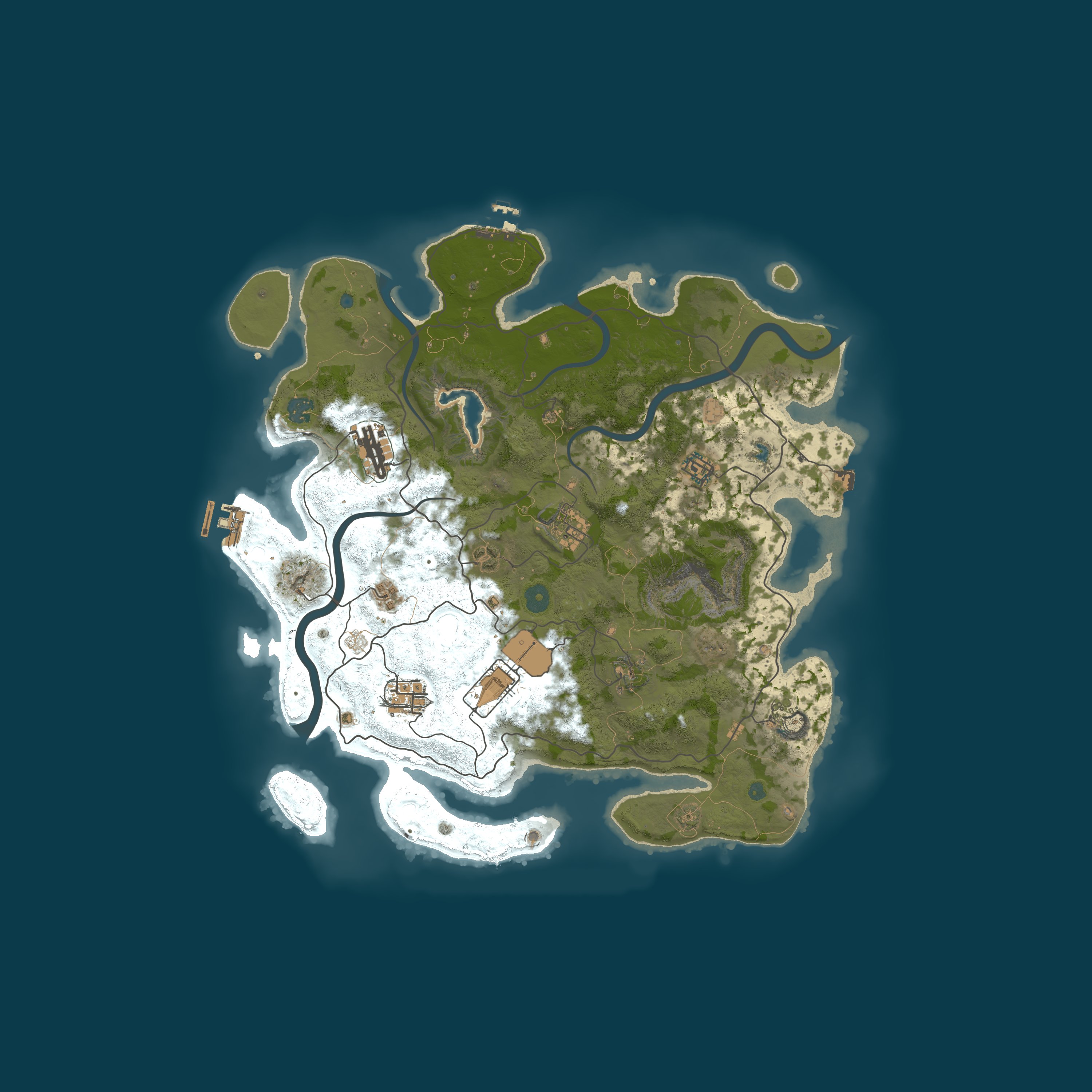 Map for BADOM | Best Solo/Duo/Trio Vanilla+ | Smart Mercs