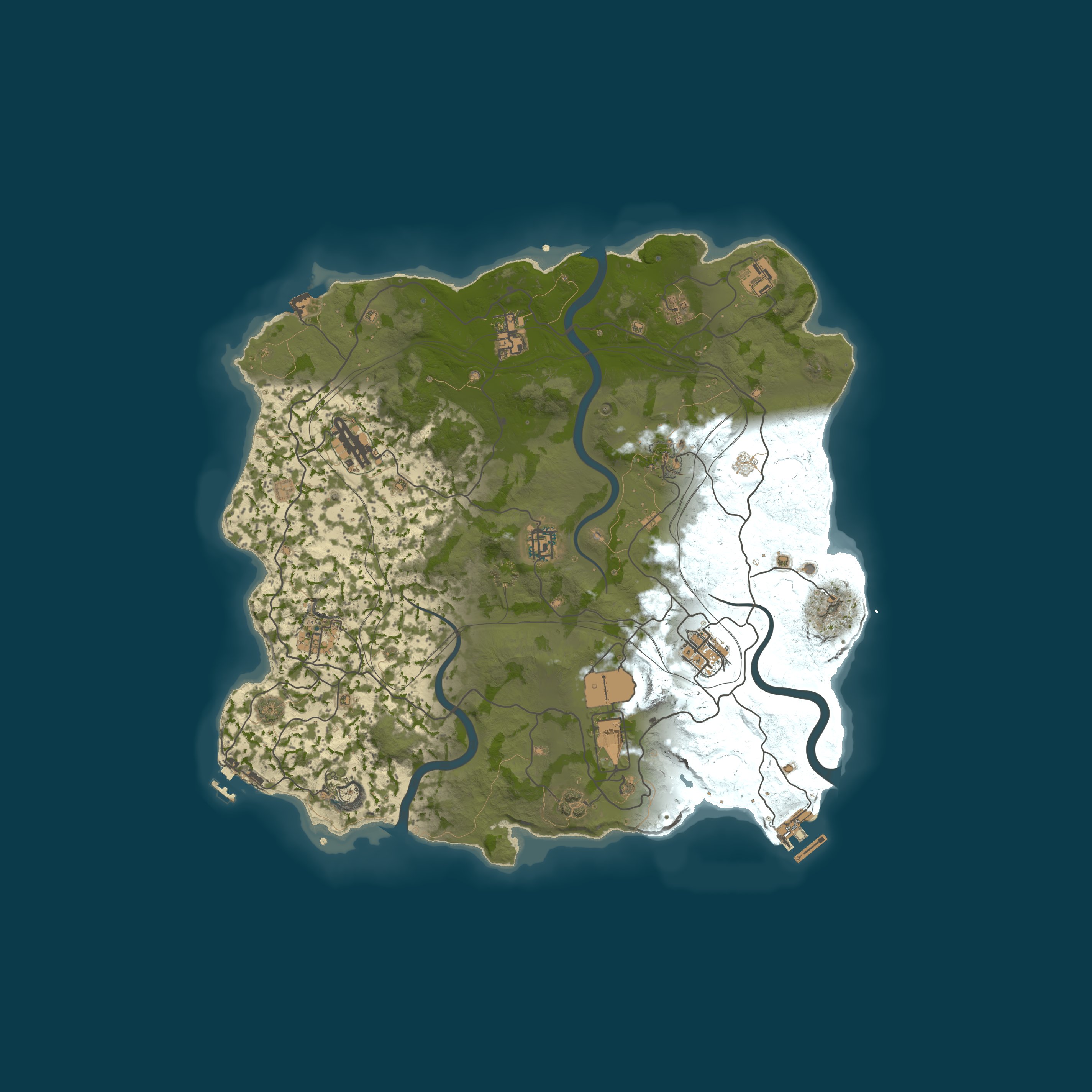 Rust map 3700/1337