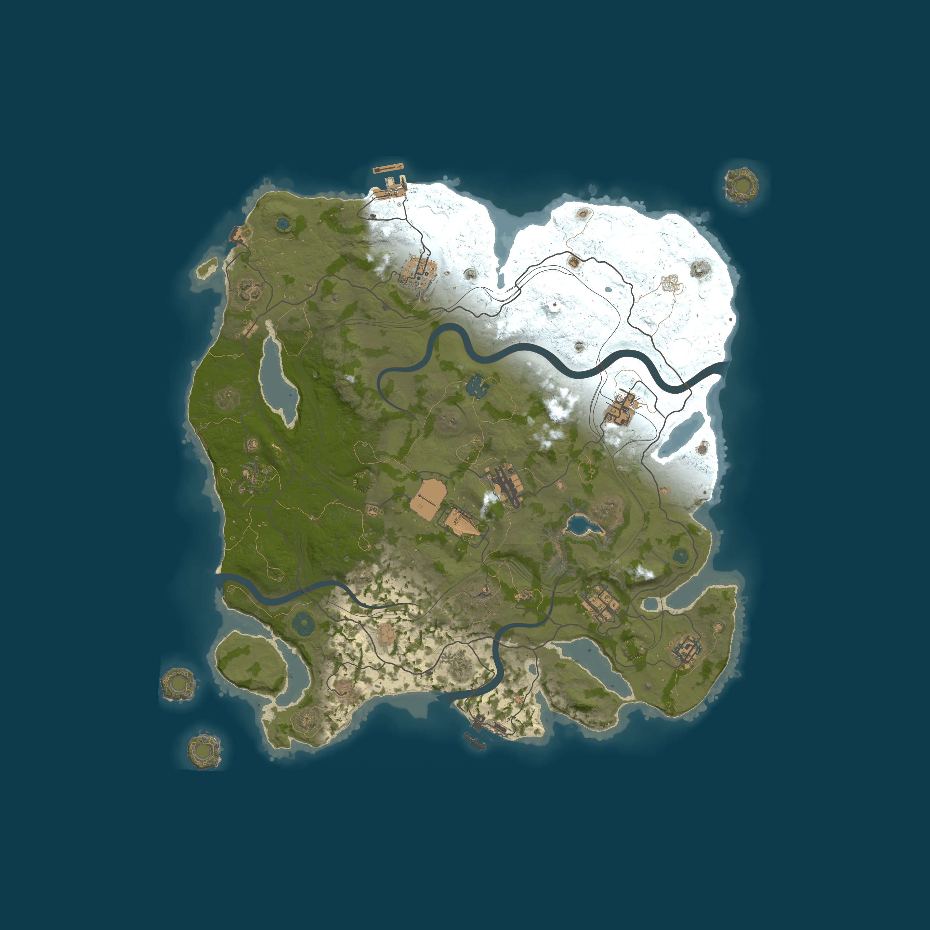 Rust map 4000/1337