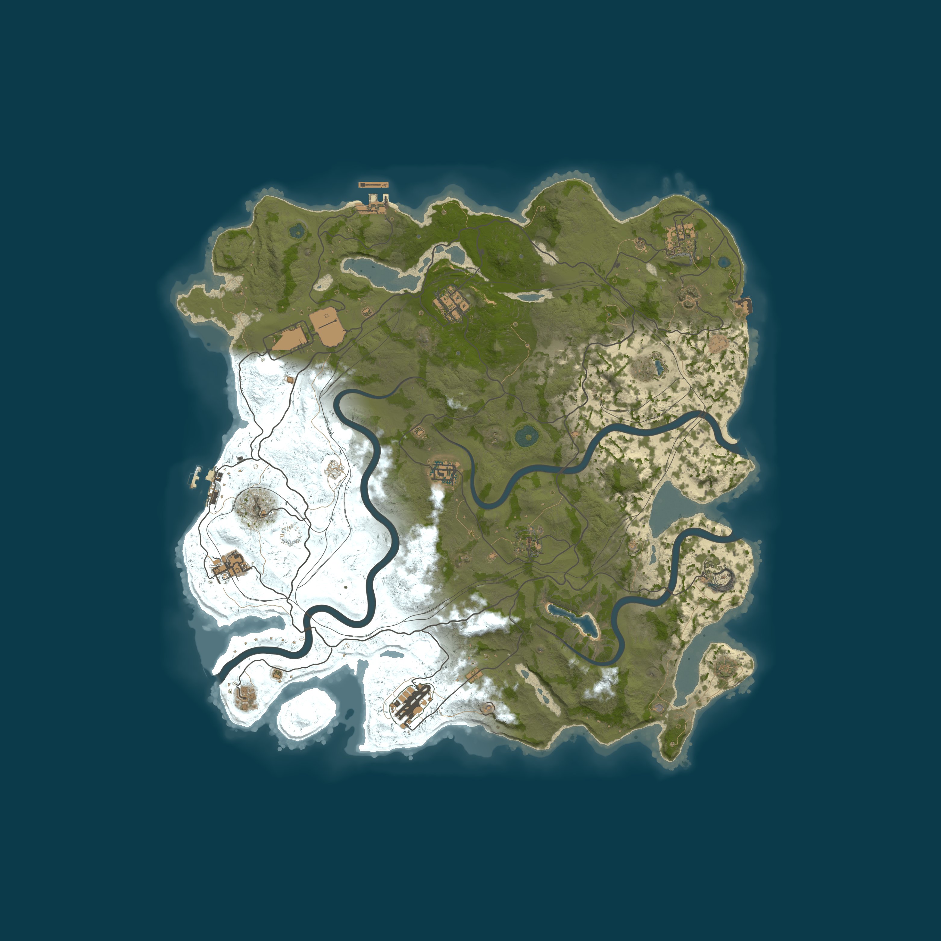 Карта сервера