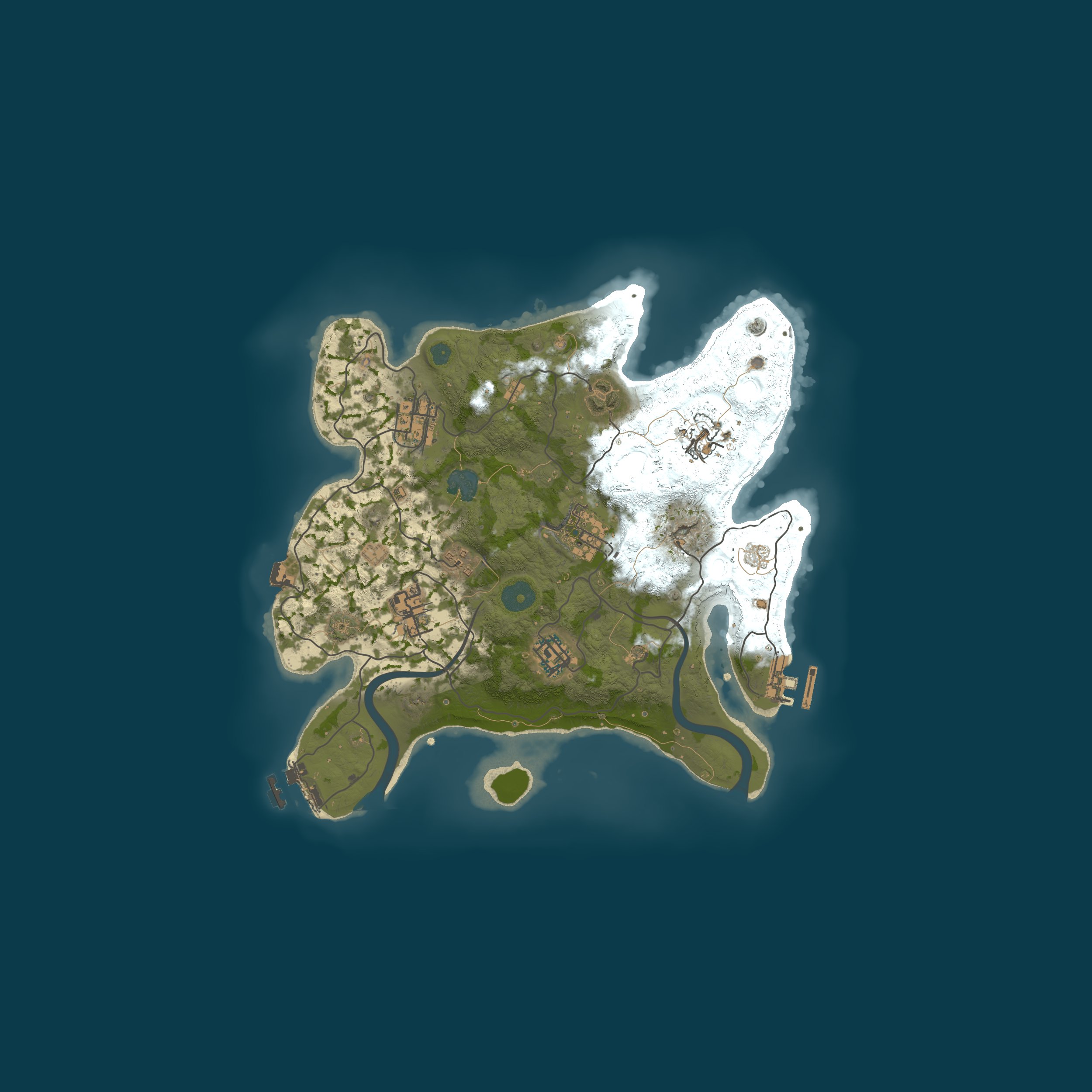 Rust map 3000/26982