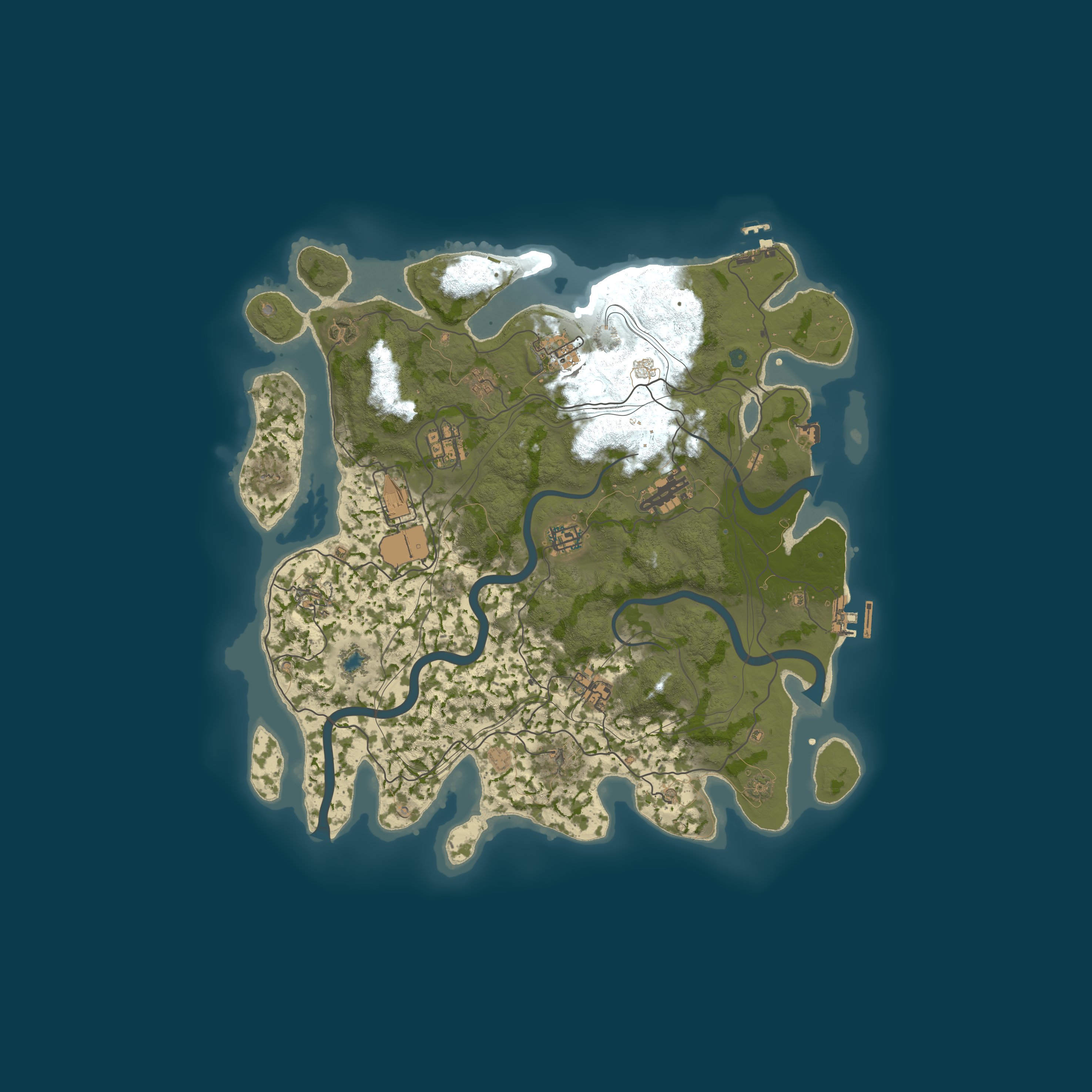 Map for [BR/LATAM] TERRA HOSTIL | SOLO/ DUO/ TRIO |