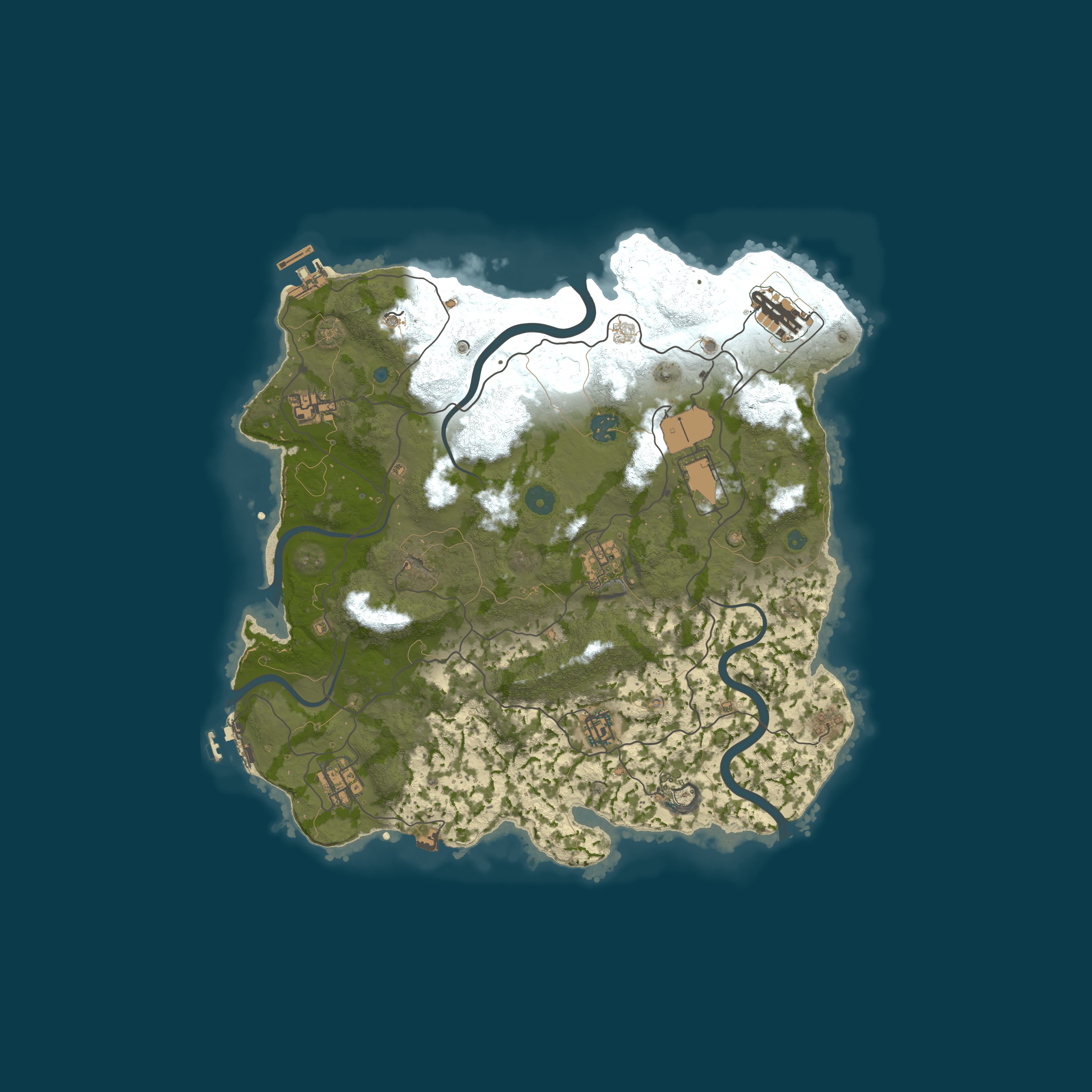 Карта сервера