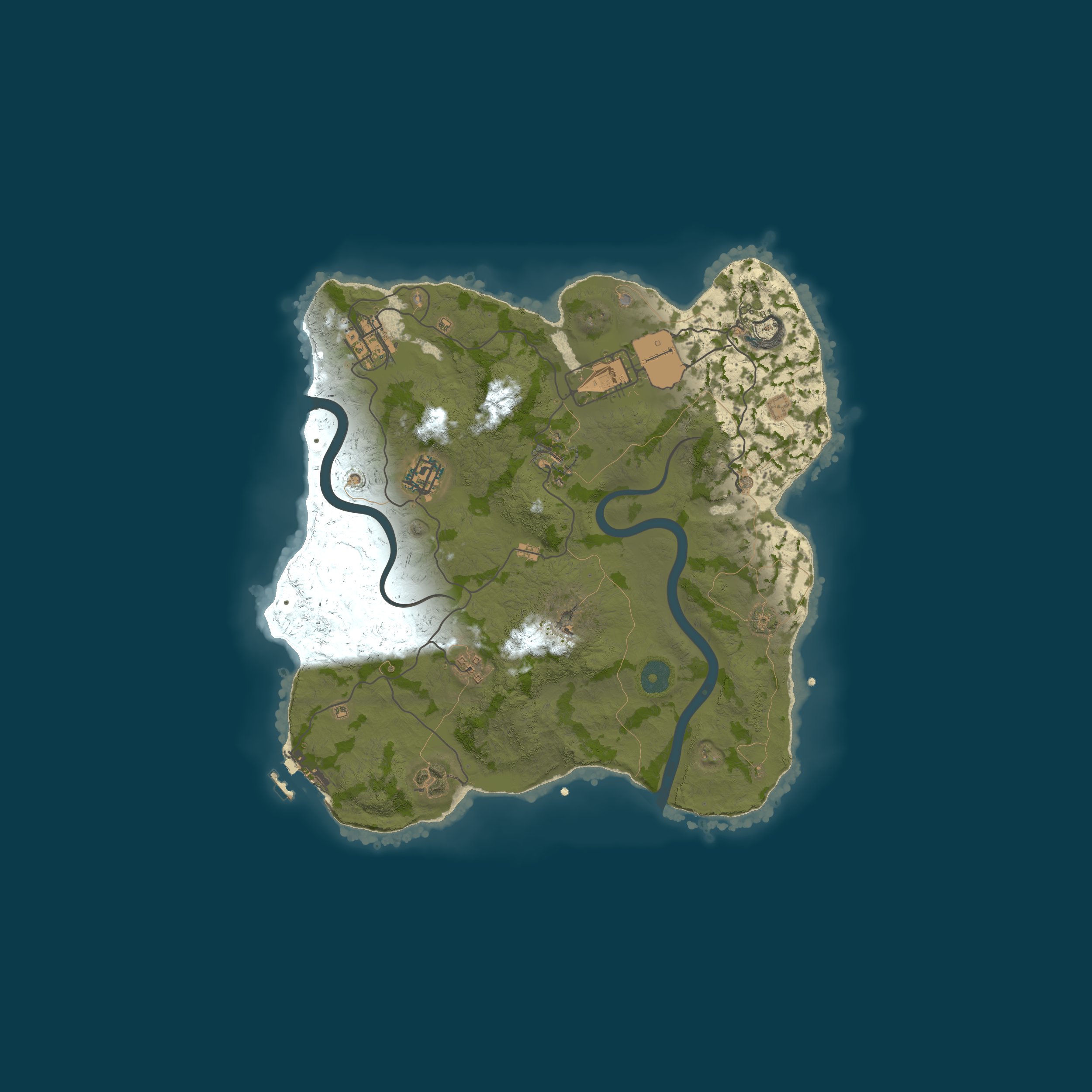 Rust map 3000/1337