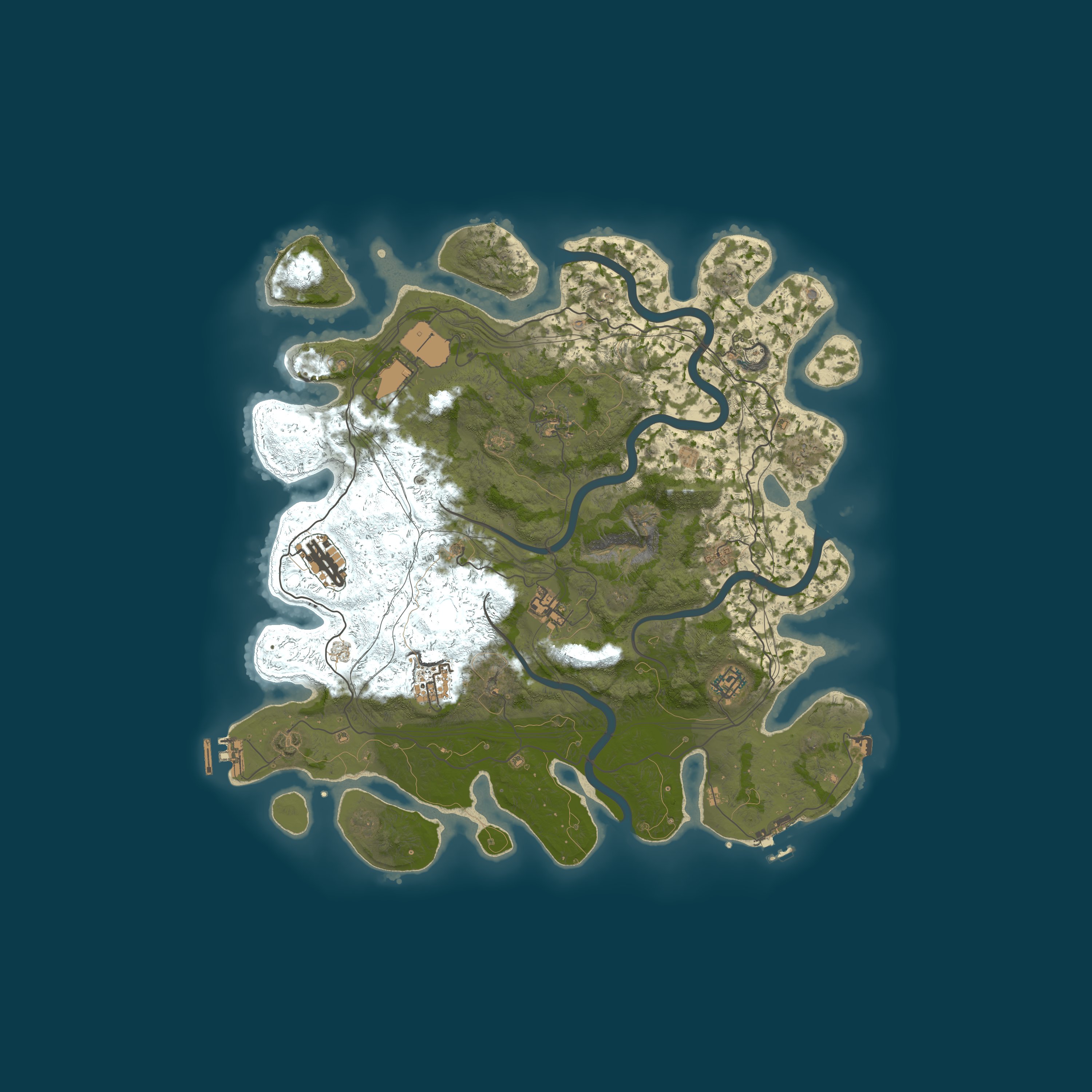 Карта сервера