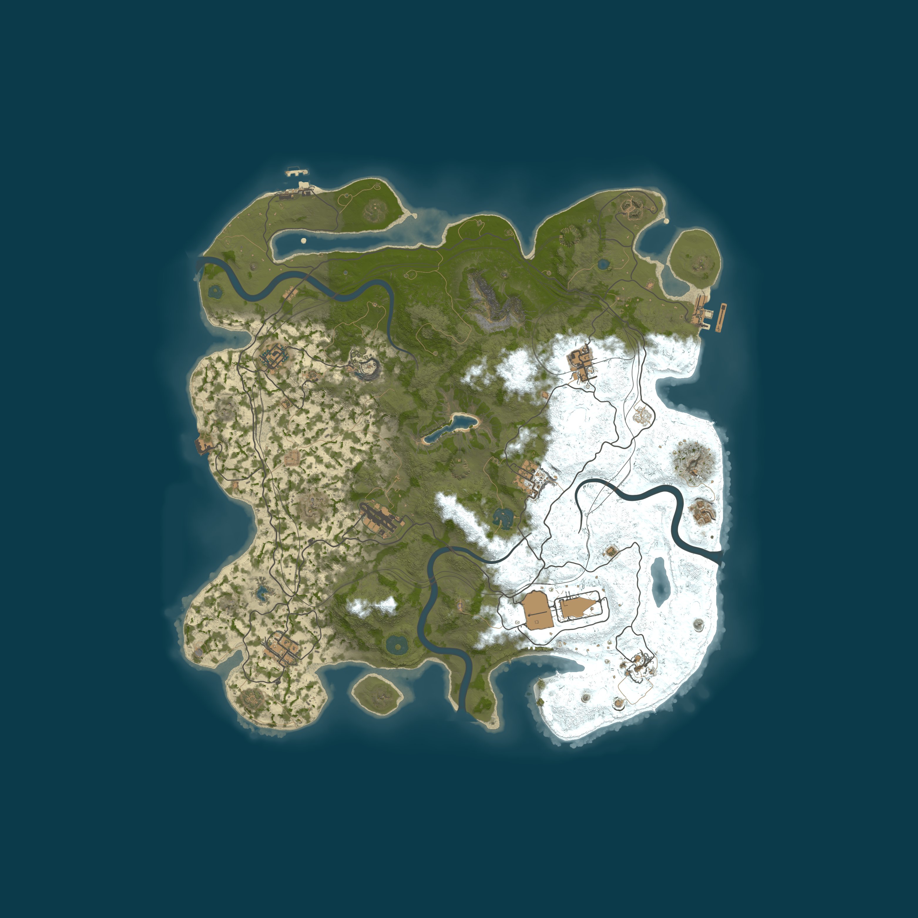 Map for Home Sweet Home