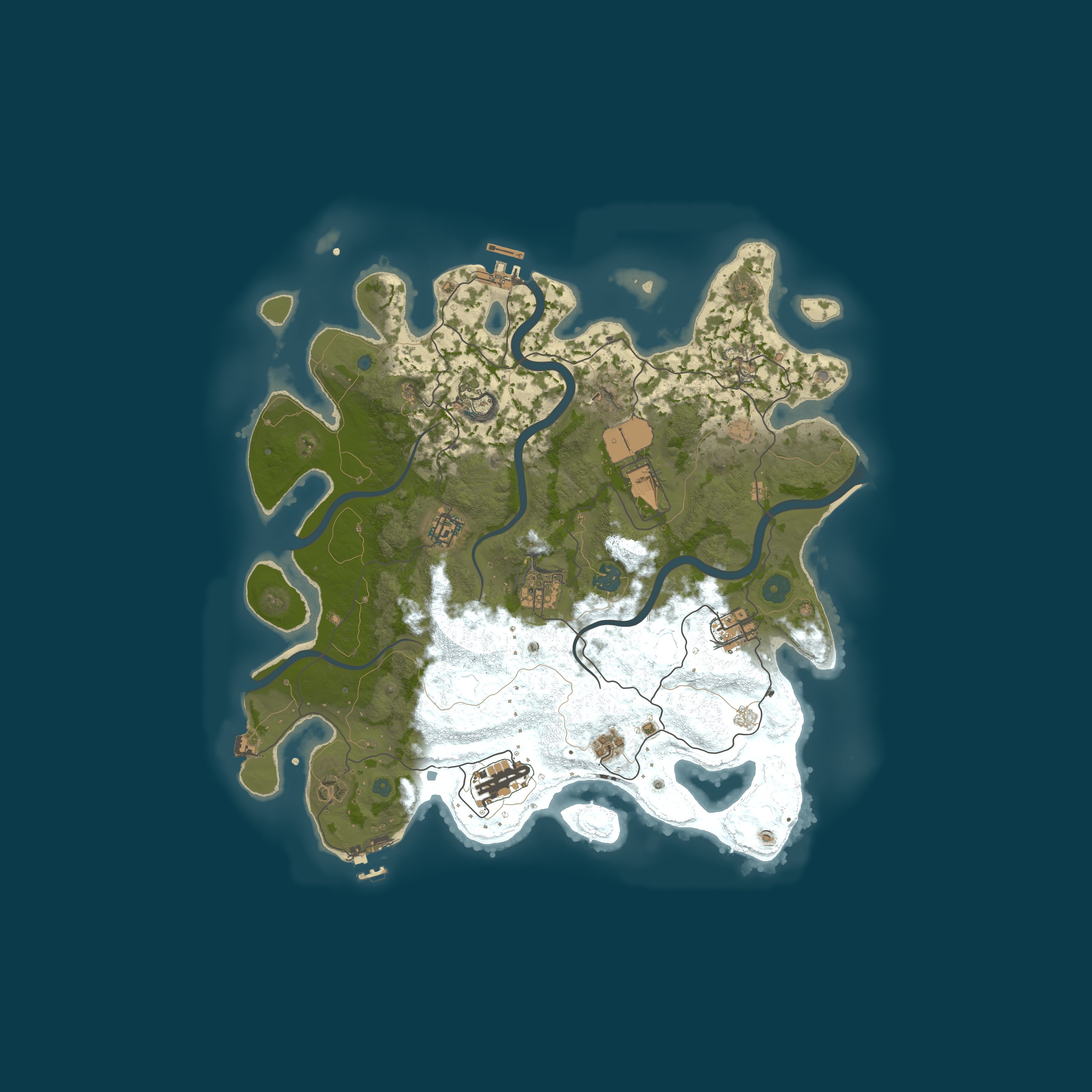 Map for Hazmat Rust Solo/Duo/Trio