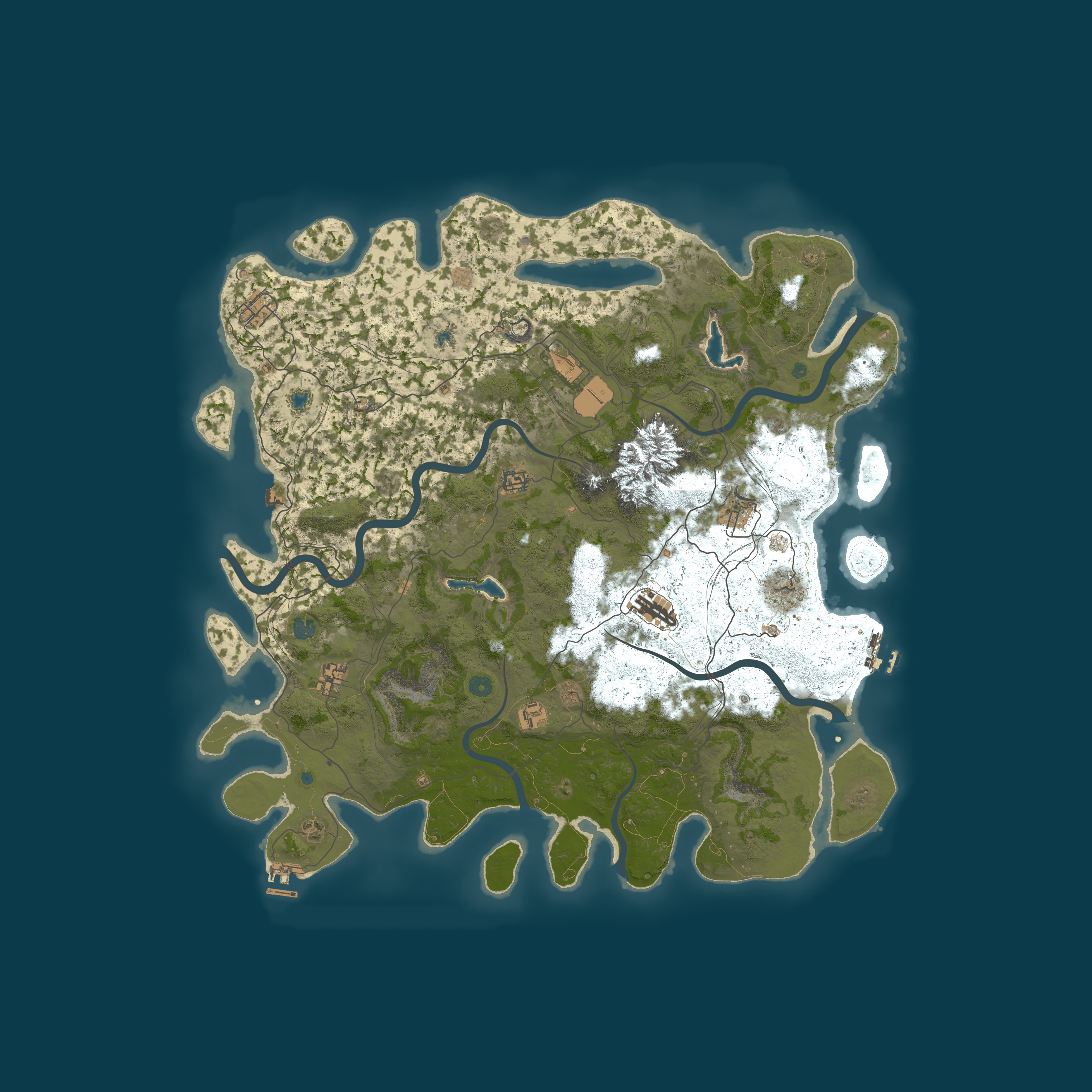 Map for PvE | Newbie friendly | Low upkeep