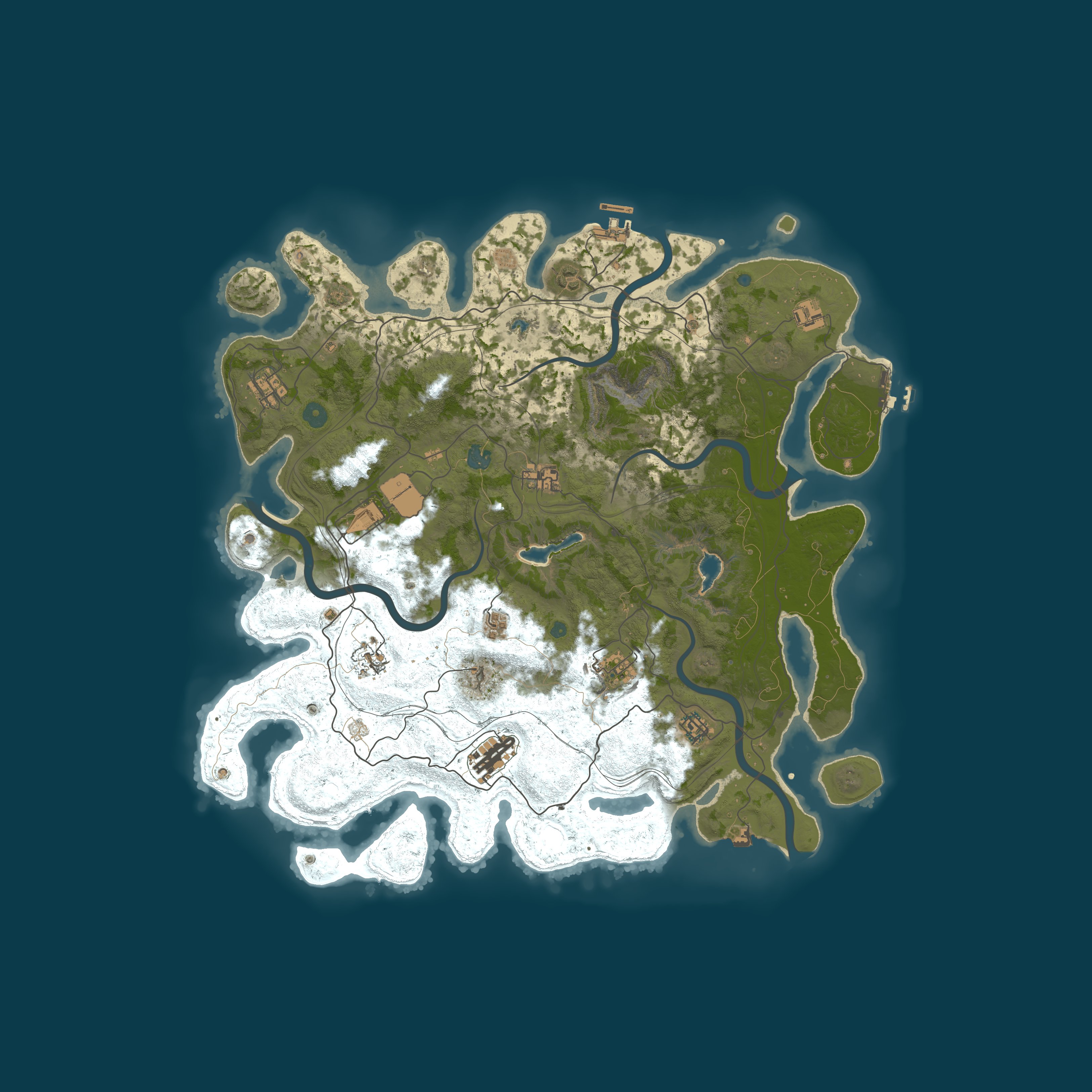 Map for [RU/EU] ЗЕМЛЯ НОВИЧКОВ