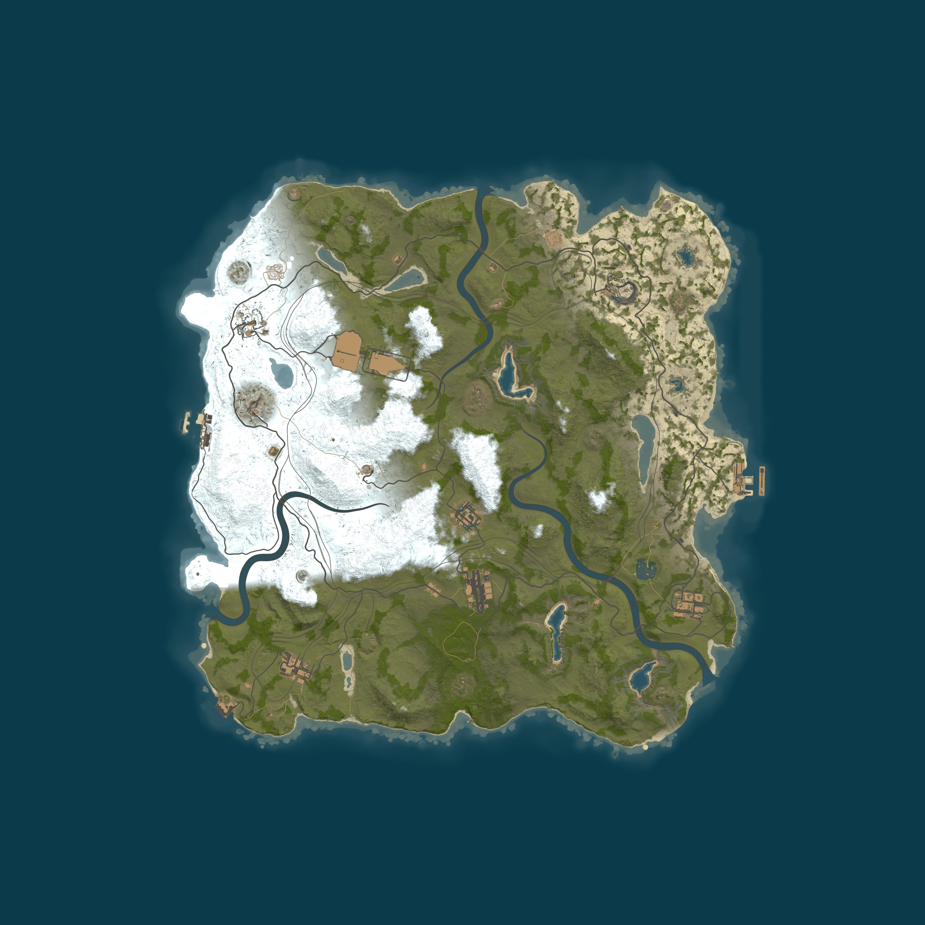 Map for SURVIVE RUST | X2| KIT | DAYLY REWARDS | TP | NO LIMIT |