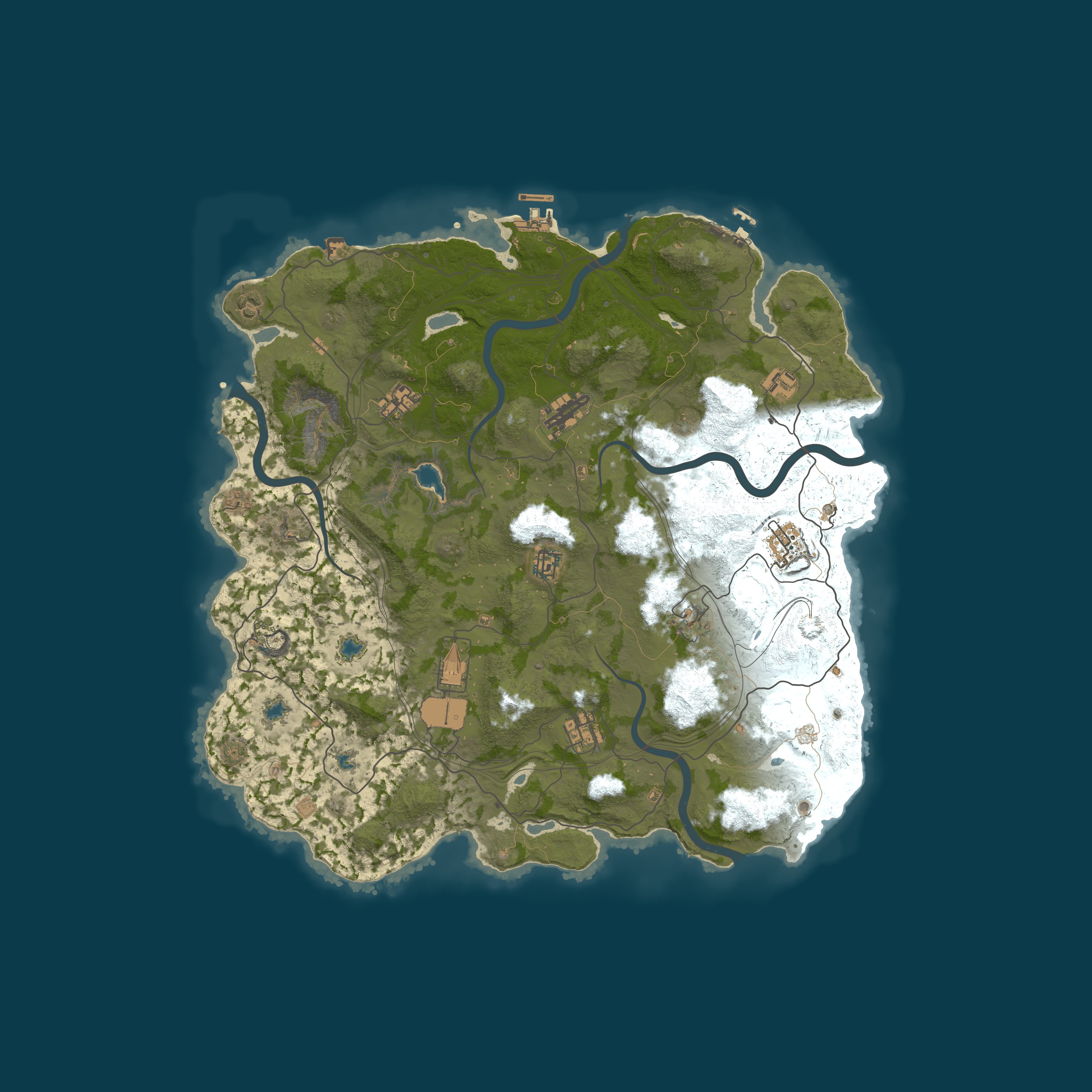 Map for Reddit.com/r/PlayRust - EU Monthly