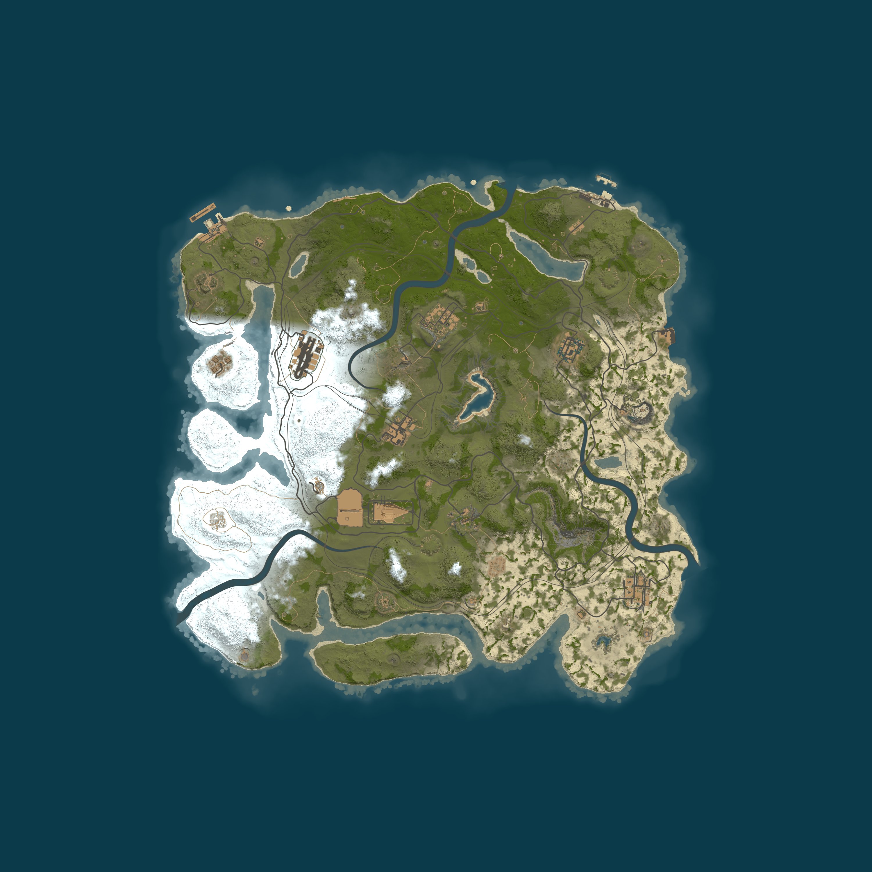 Map for Rusticated.com - US | 2x Vanilla | Monday | Shared Bps | 6/22