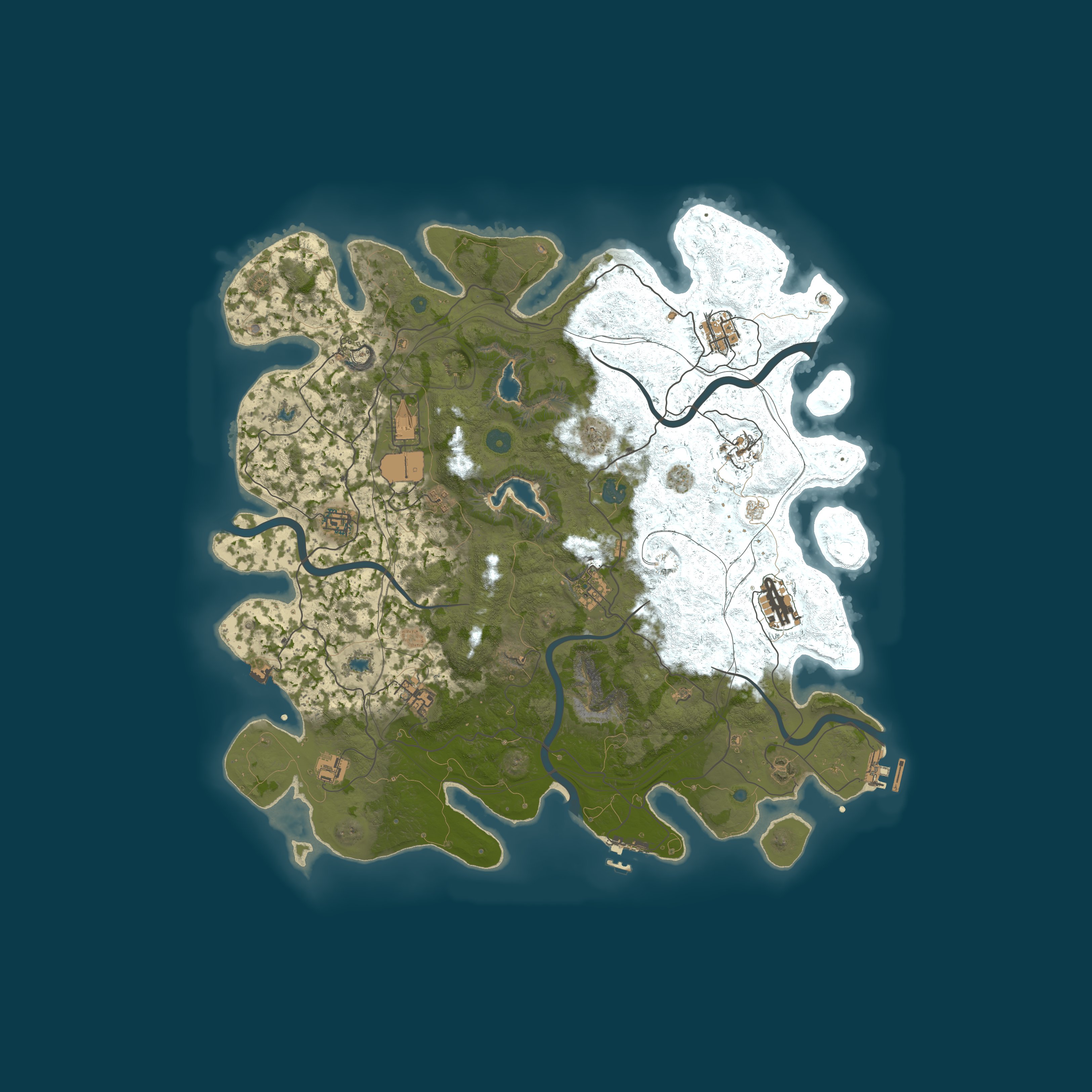 Map for PACIFIC RUST | Vanilla + Modo Pacífico|Max Squad|Wipe Mensal