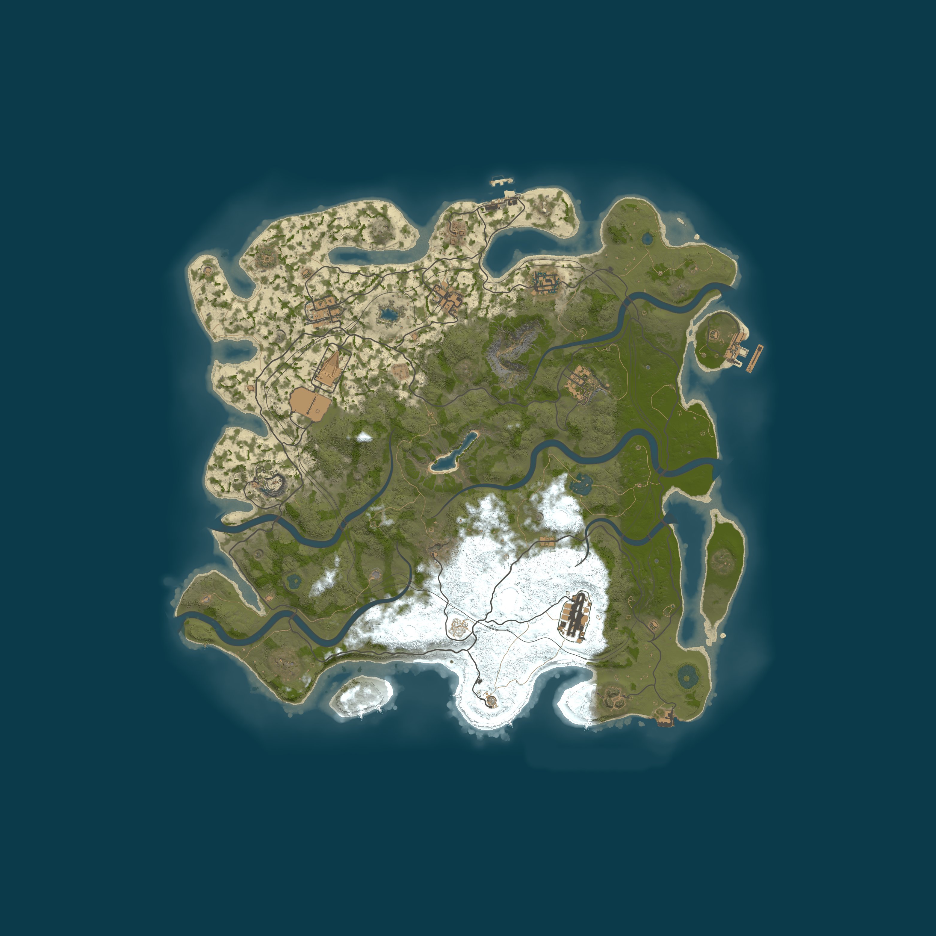 Map for #7 RUS-T PVP RUSSIAN konigsberg CLASSIC [X1]