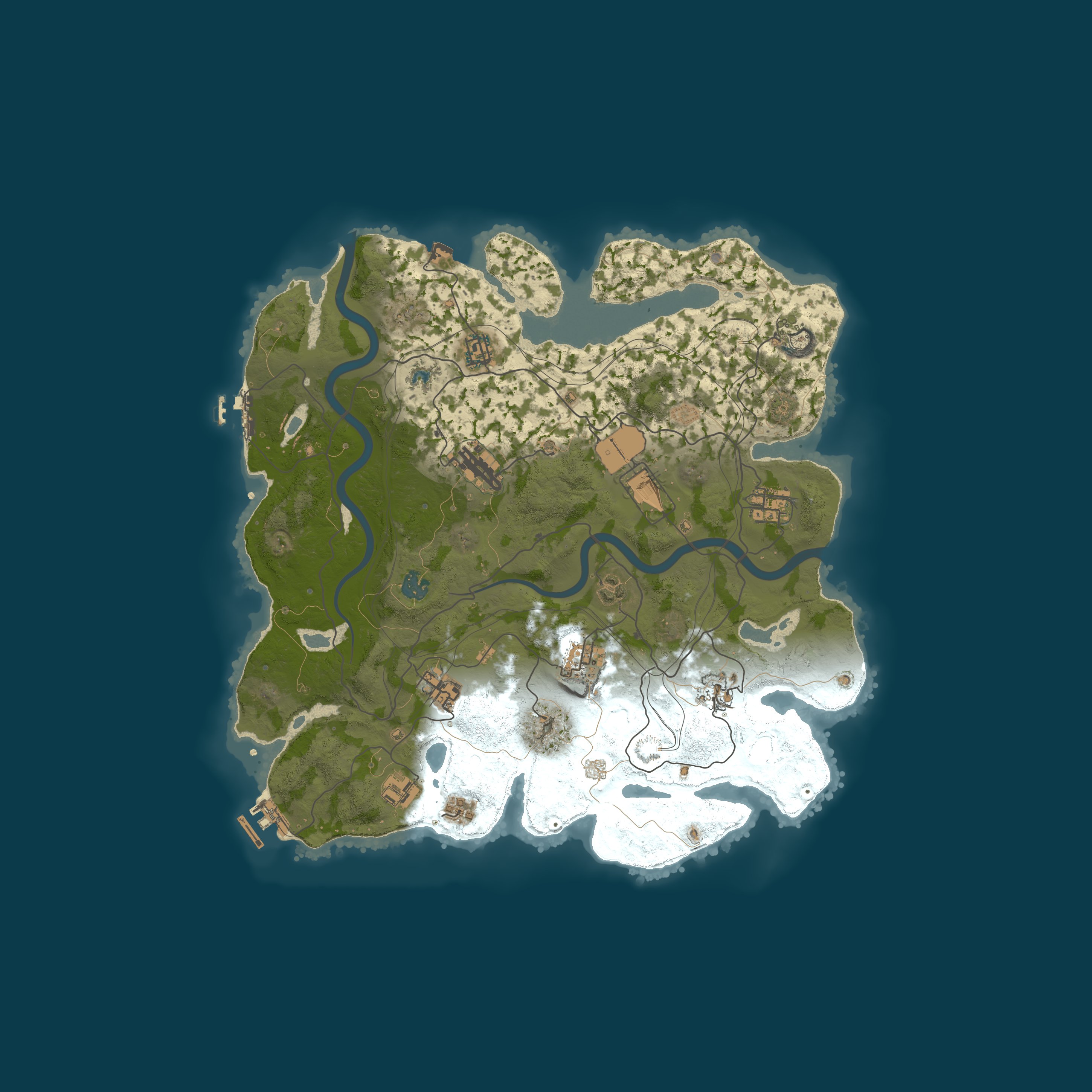 Rust map 3800/1337