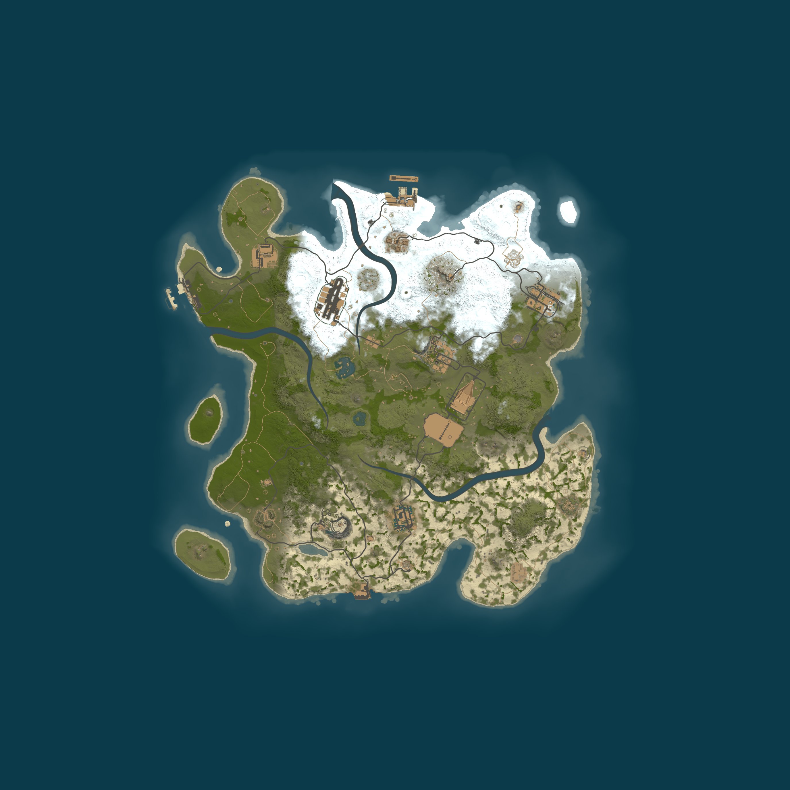 Map for Area 51 Rust 3x/2x Server | Solo/Duo/Trio