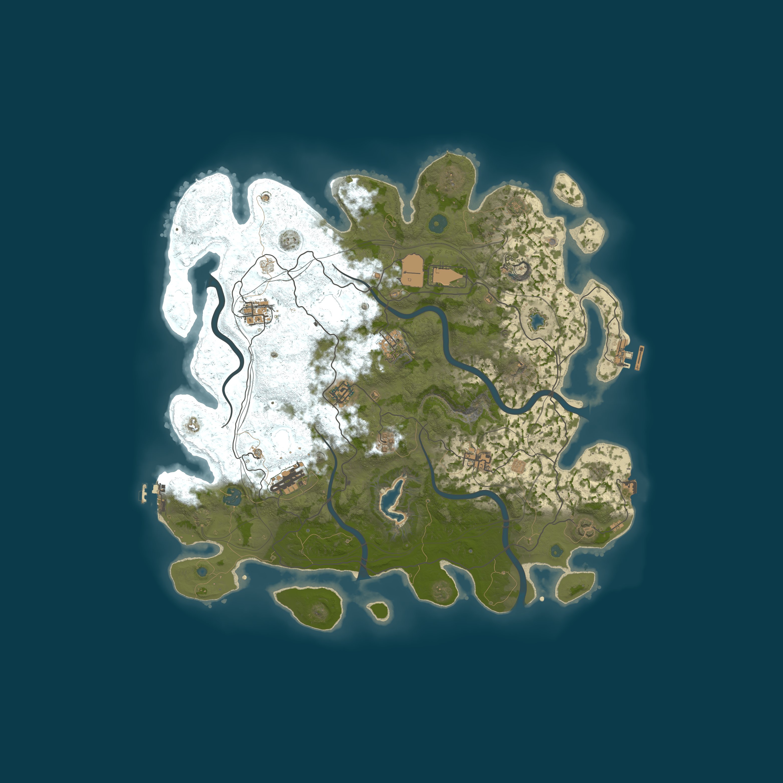 Map for СИБИРЬ | ДЛЯ НОВИЧКОВ | CLASSIC | WIPE 19.3