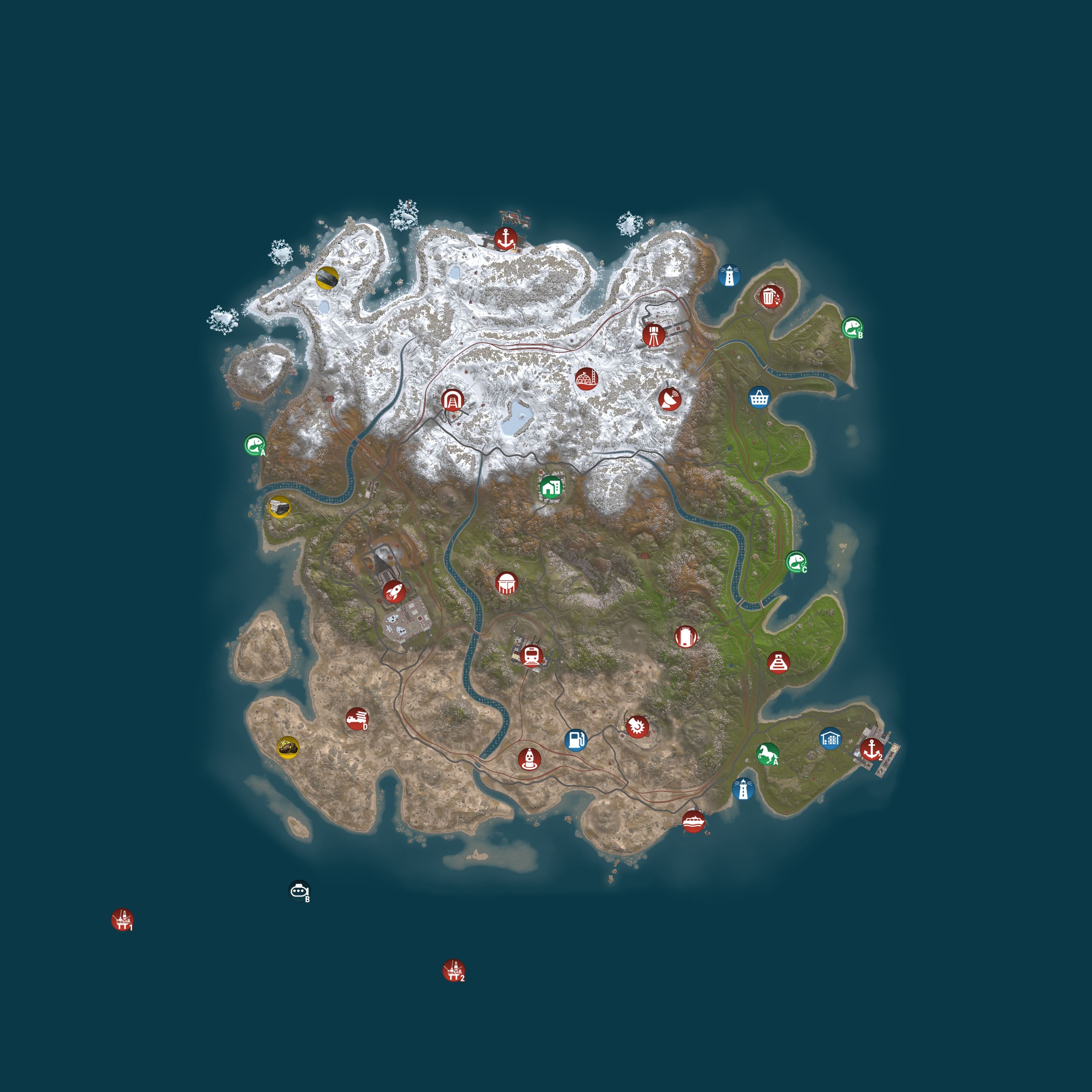Map for Magic Rust #4 — Modded 2x (Solo/Duo/Trio) | Pyccкий