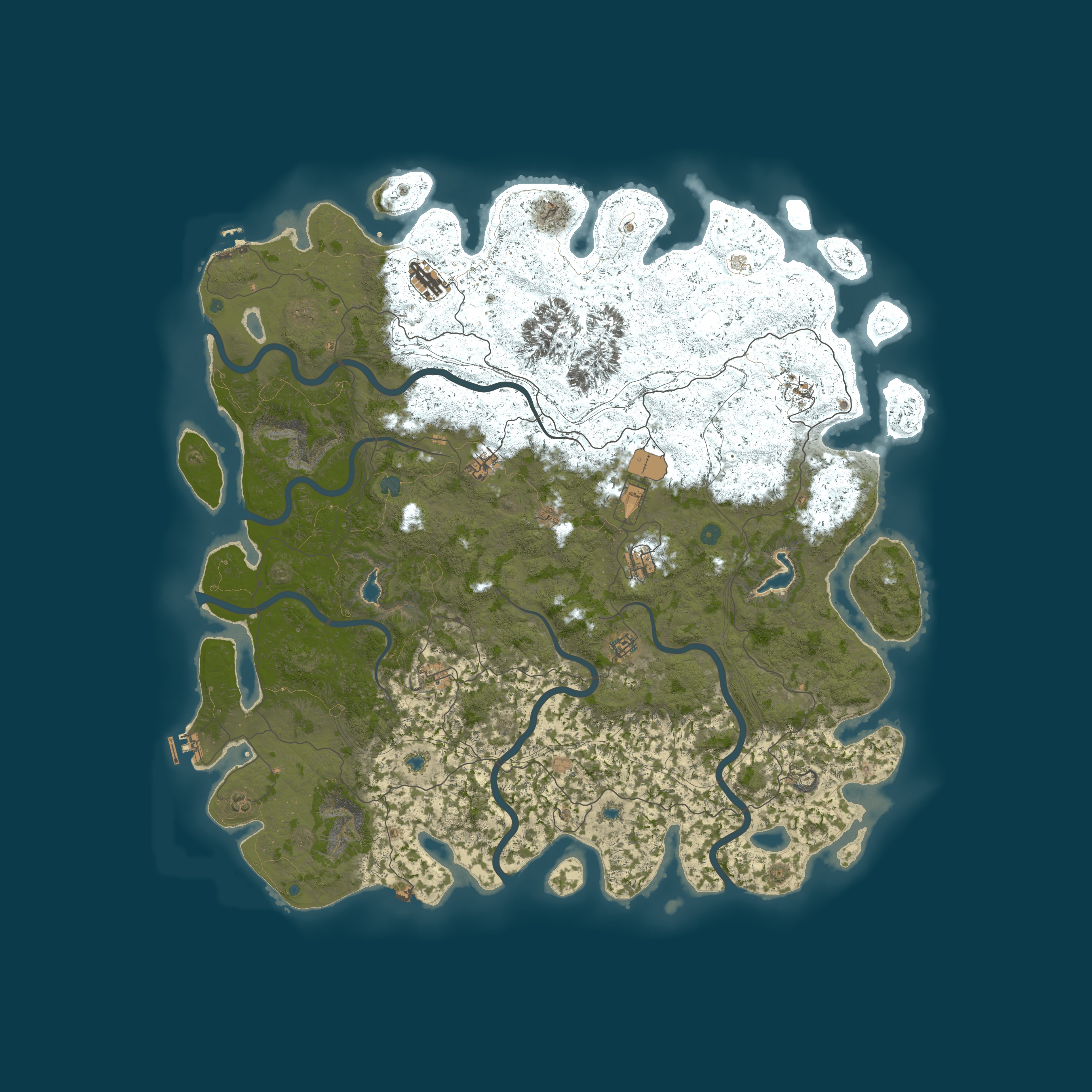 Map for Maslachevka VANILLA+ Middle East