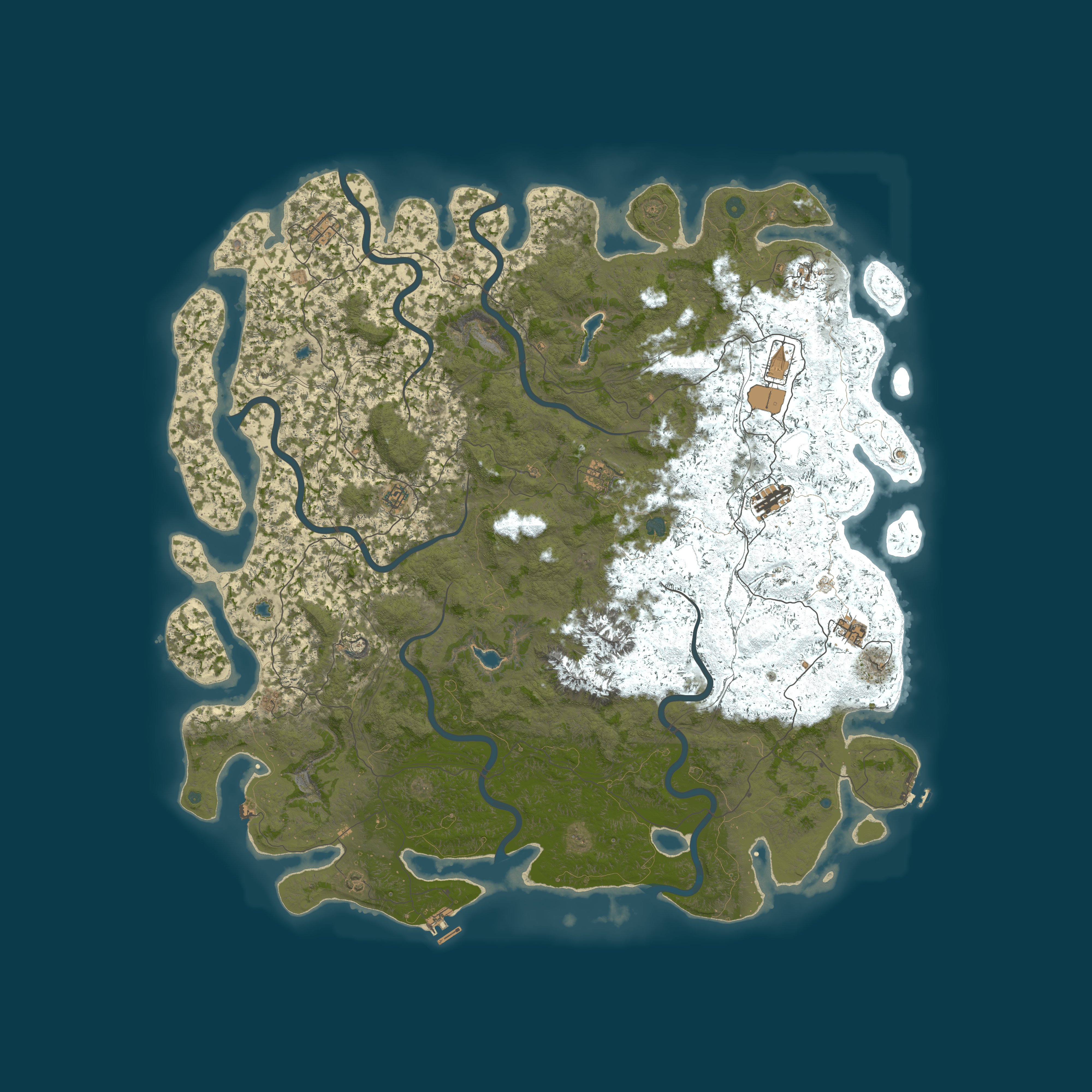 Map for 4Netplayers Rust PB