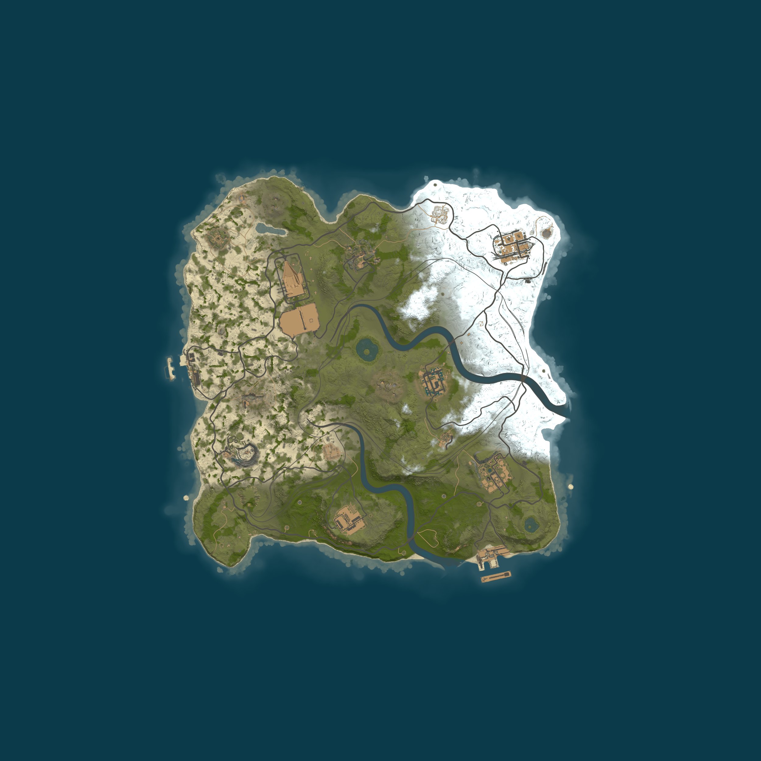 Rust map 3000/1337