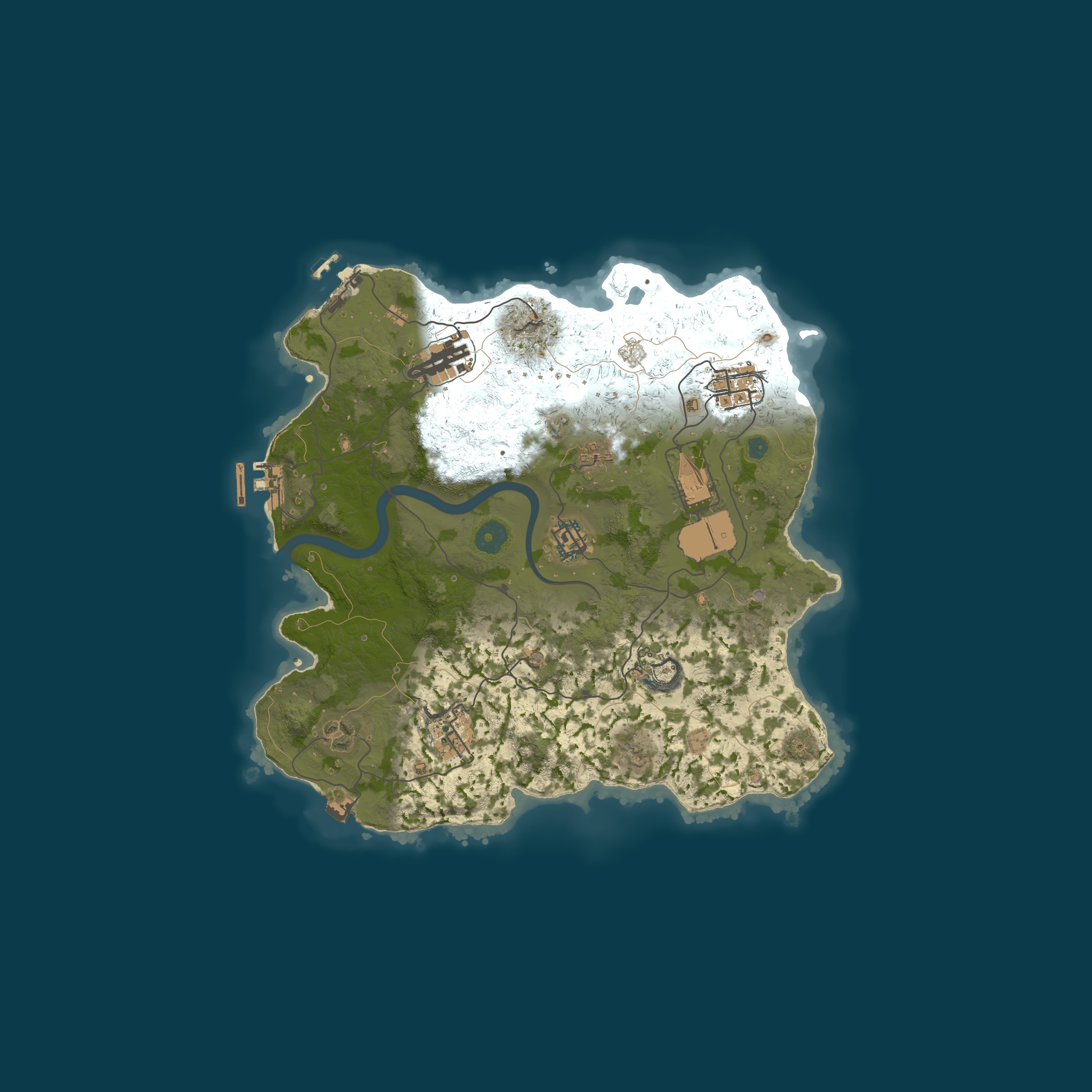 Rust map 3000/1337