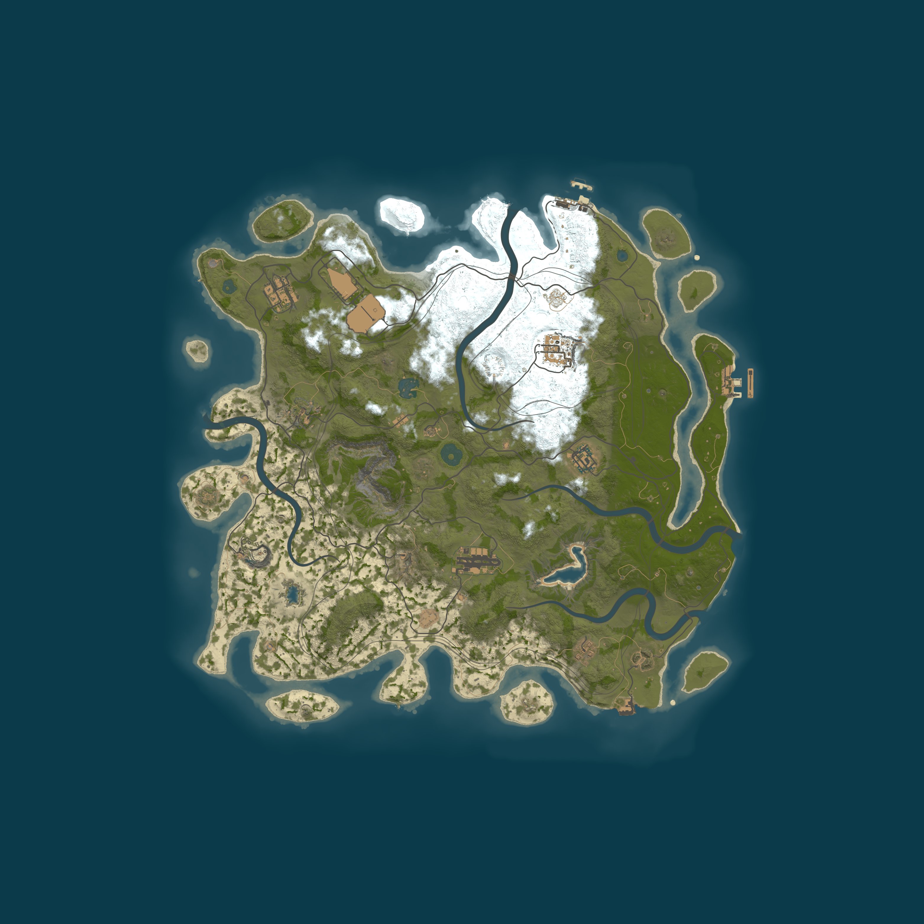 Карта сервера