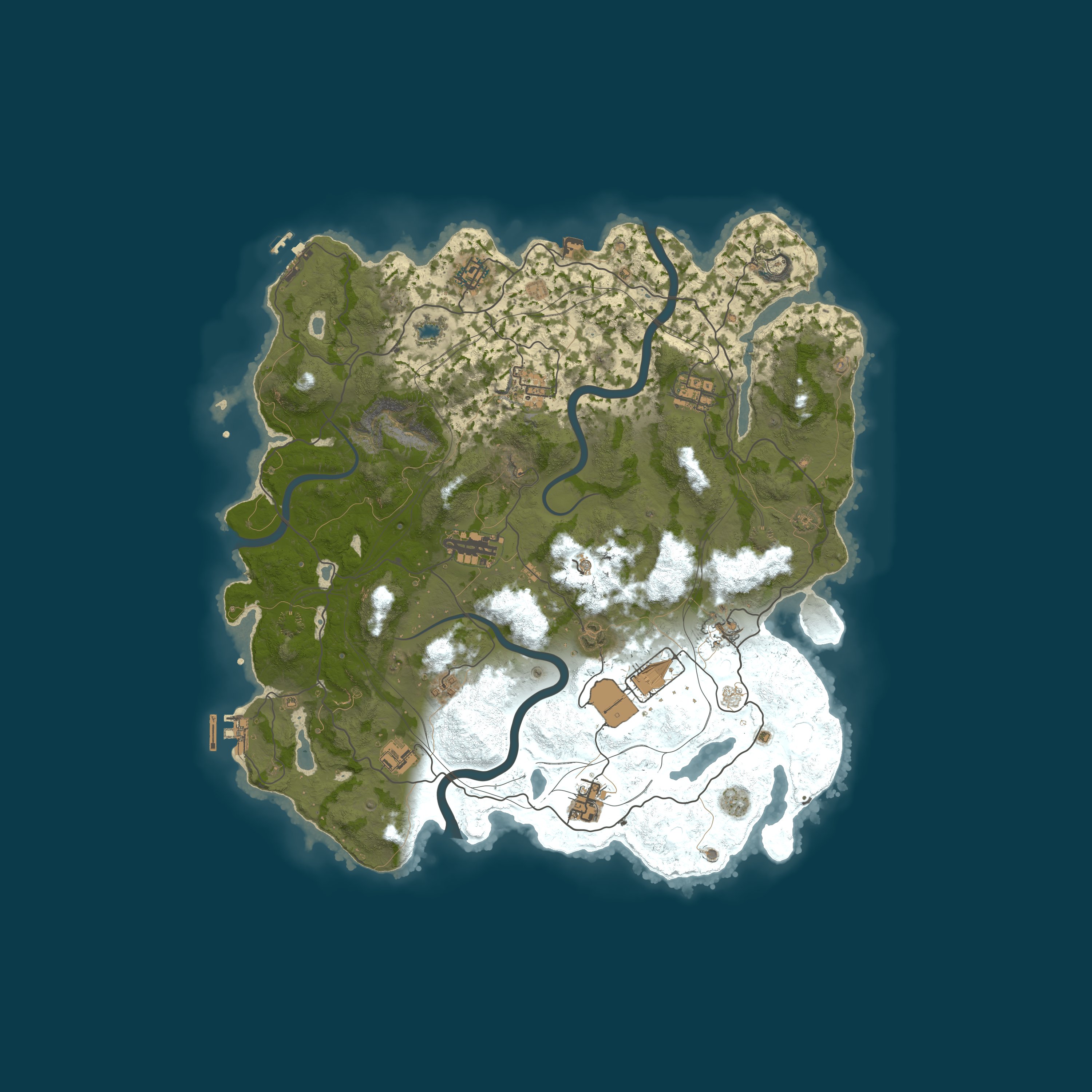 Rusticated Generated Maps