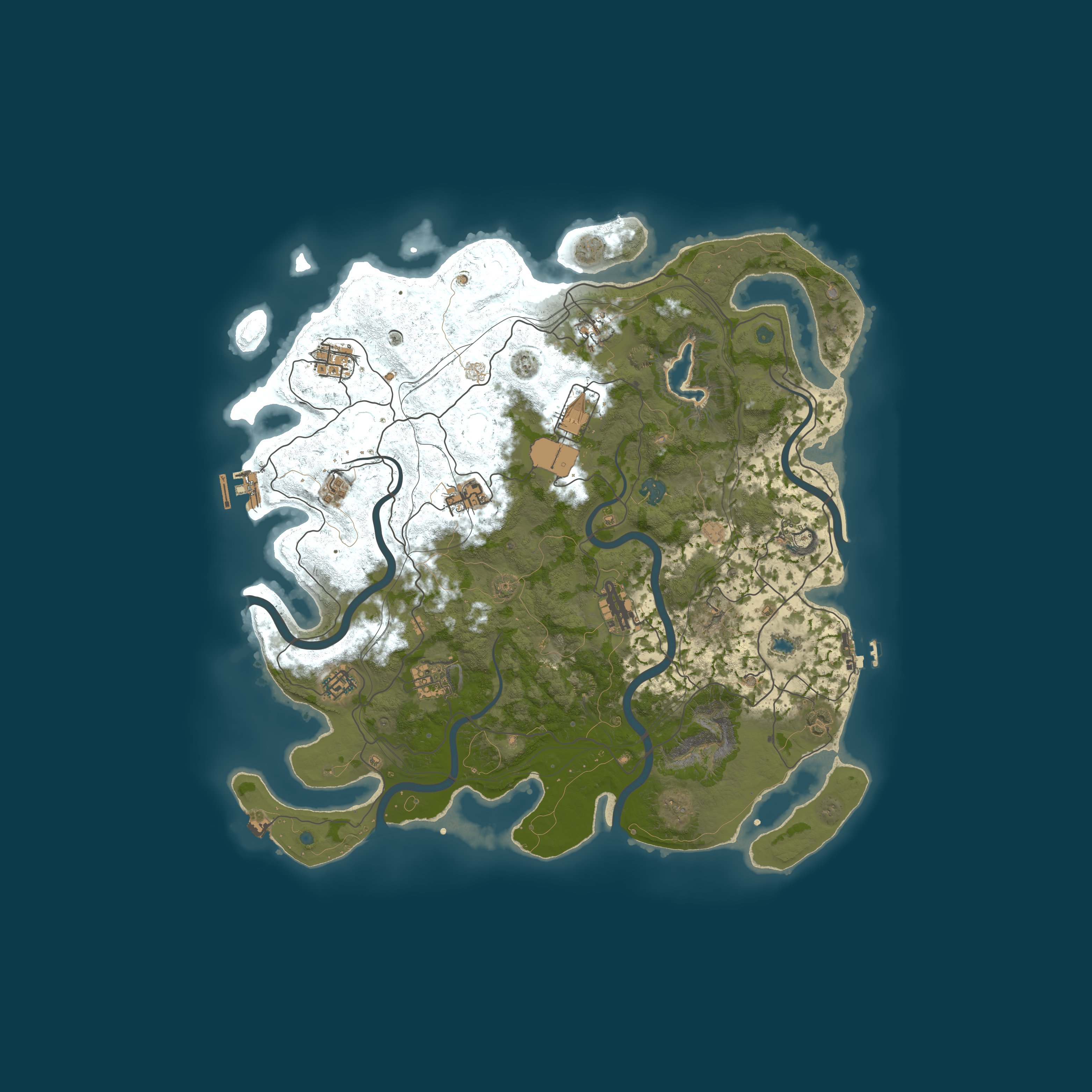Map for crusty rust home of nerds
