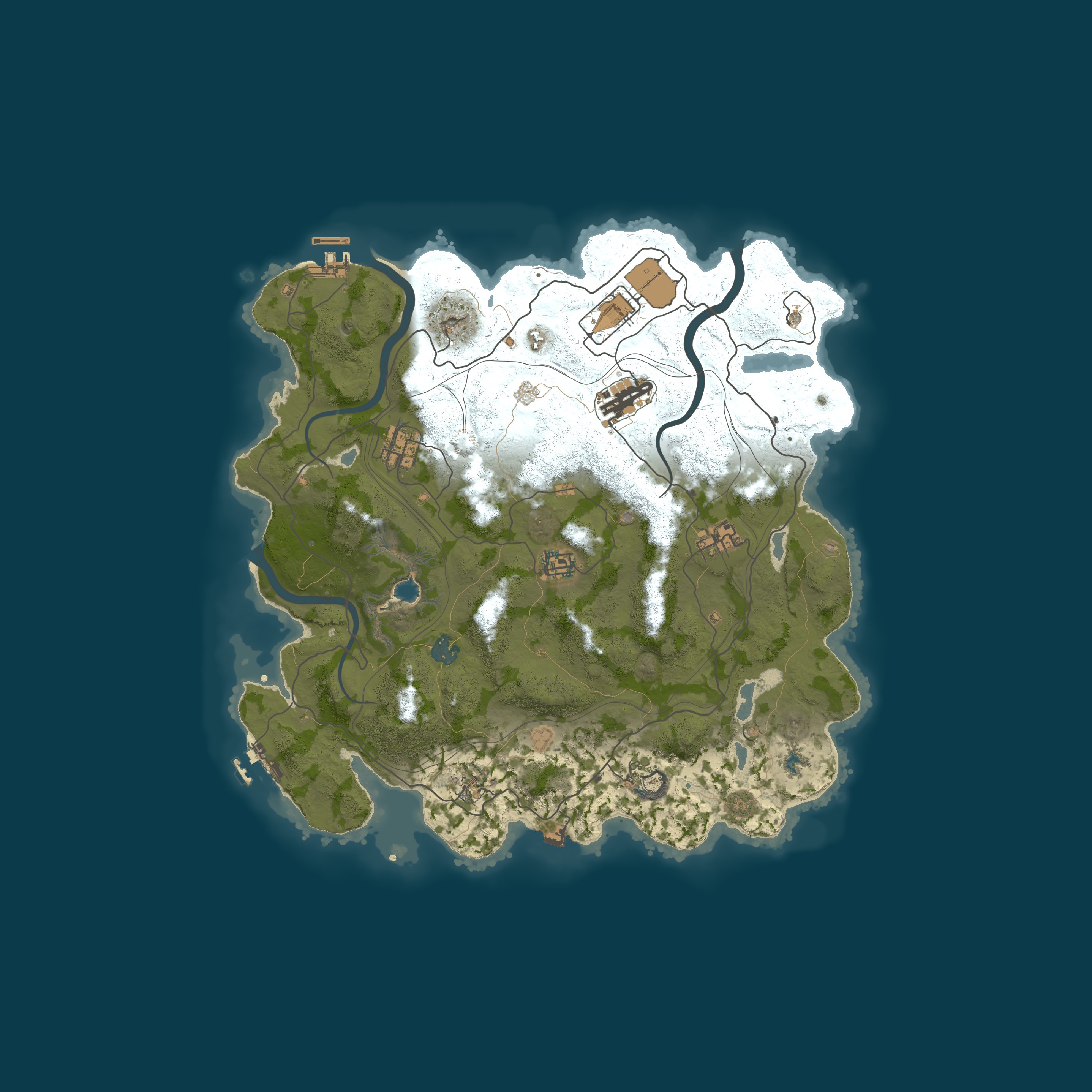 Map for BRADLEY RUST | X2 | KITS | REWARDS | Wipe 08.05