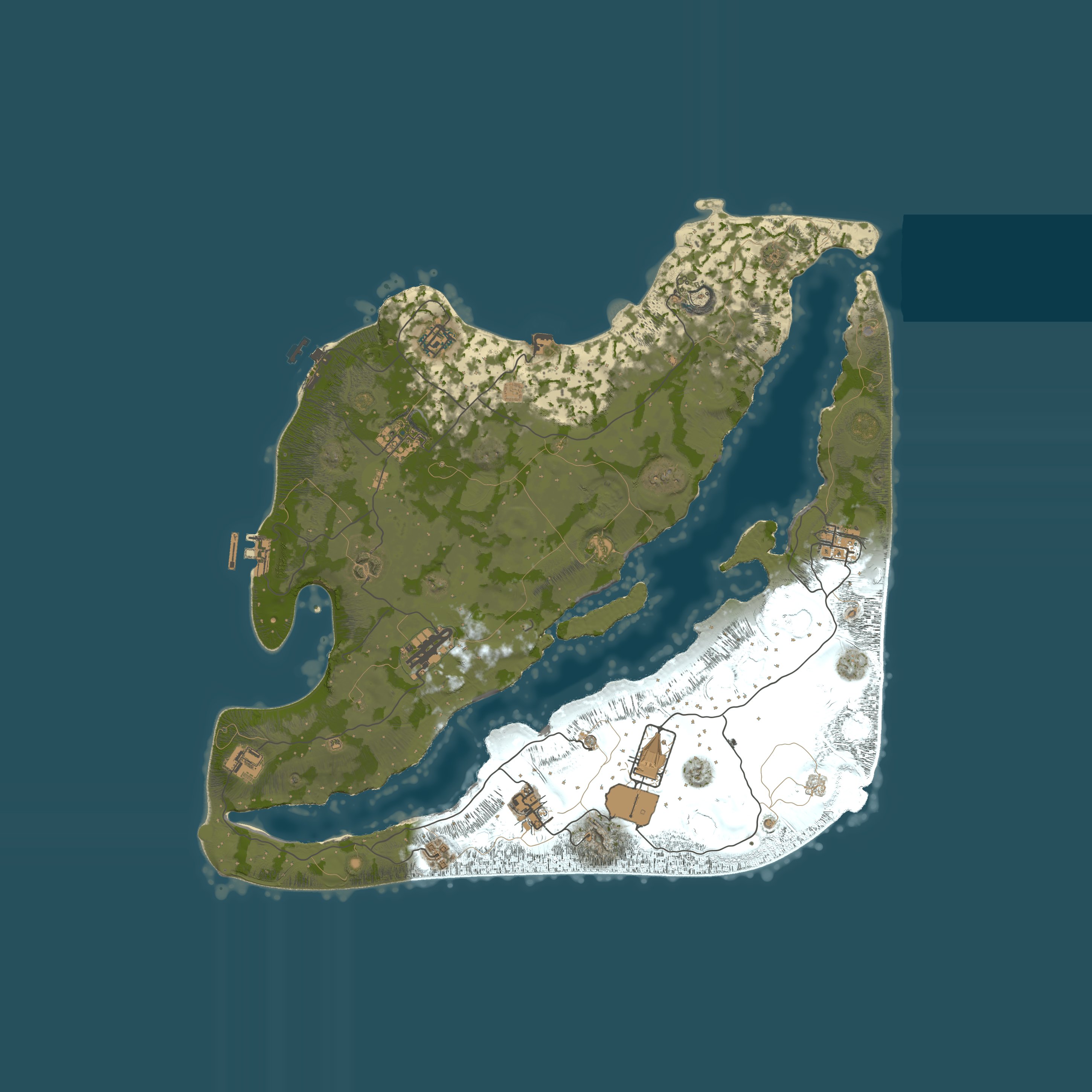 Rust map 3800/1337