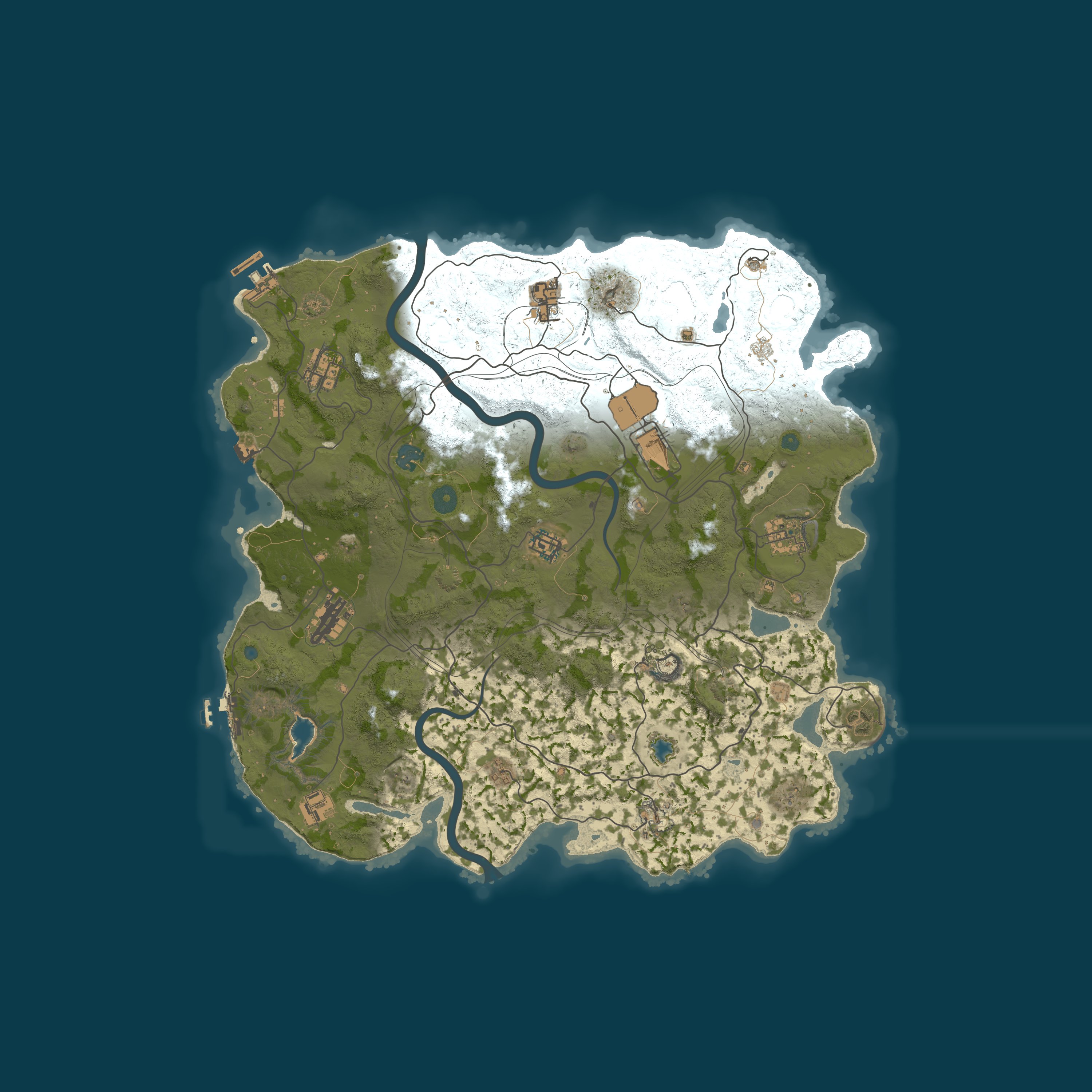 Map for Rusty Rascals | 2x Solo/Duo | Monthly | No BP Wipe