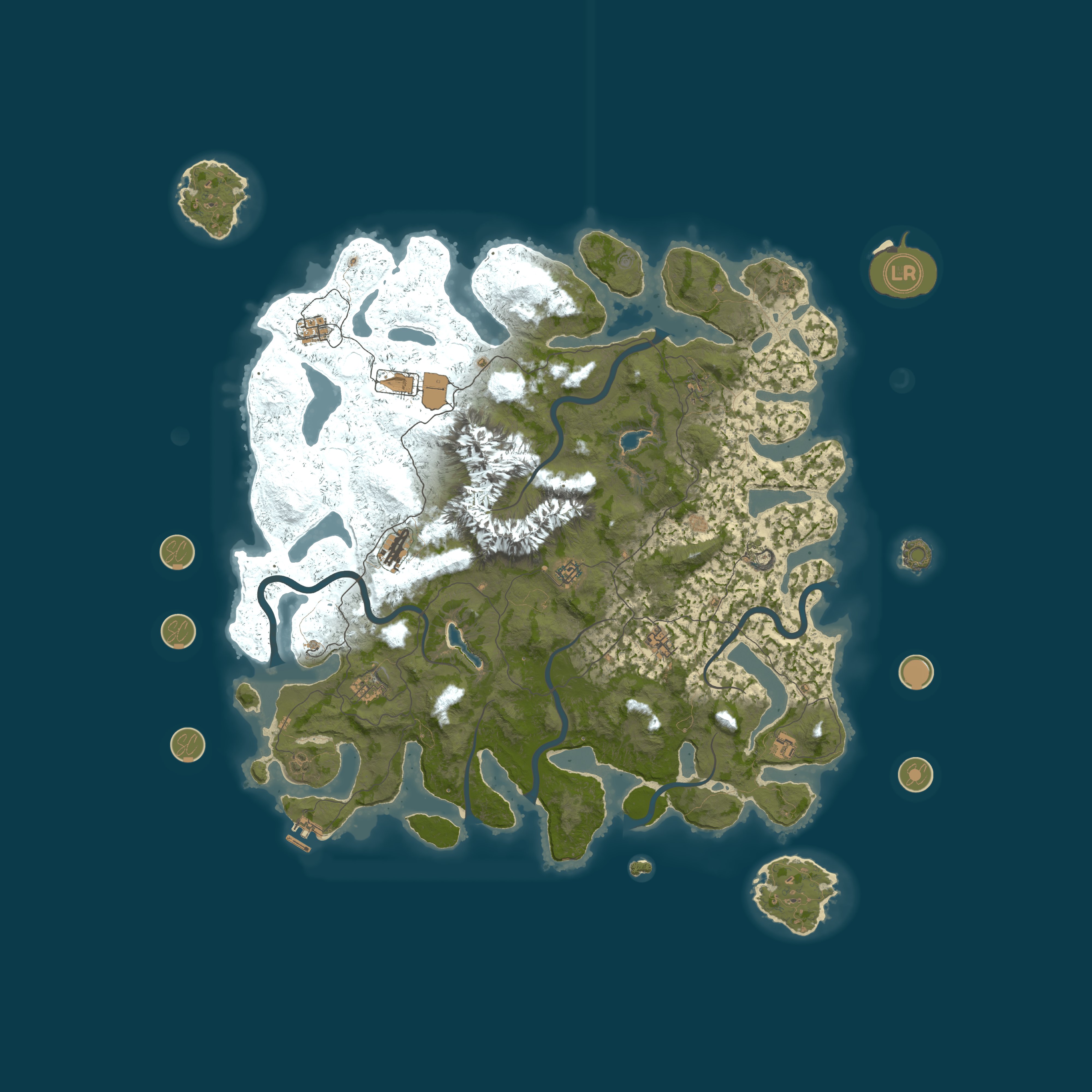 Rust map 6000/1337