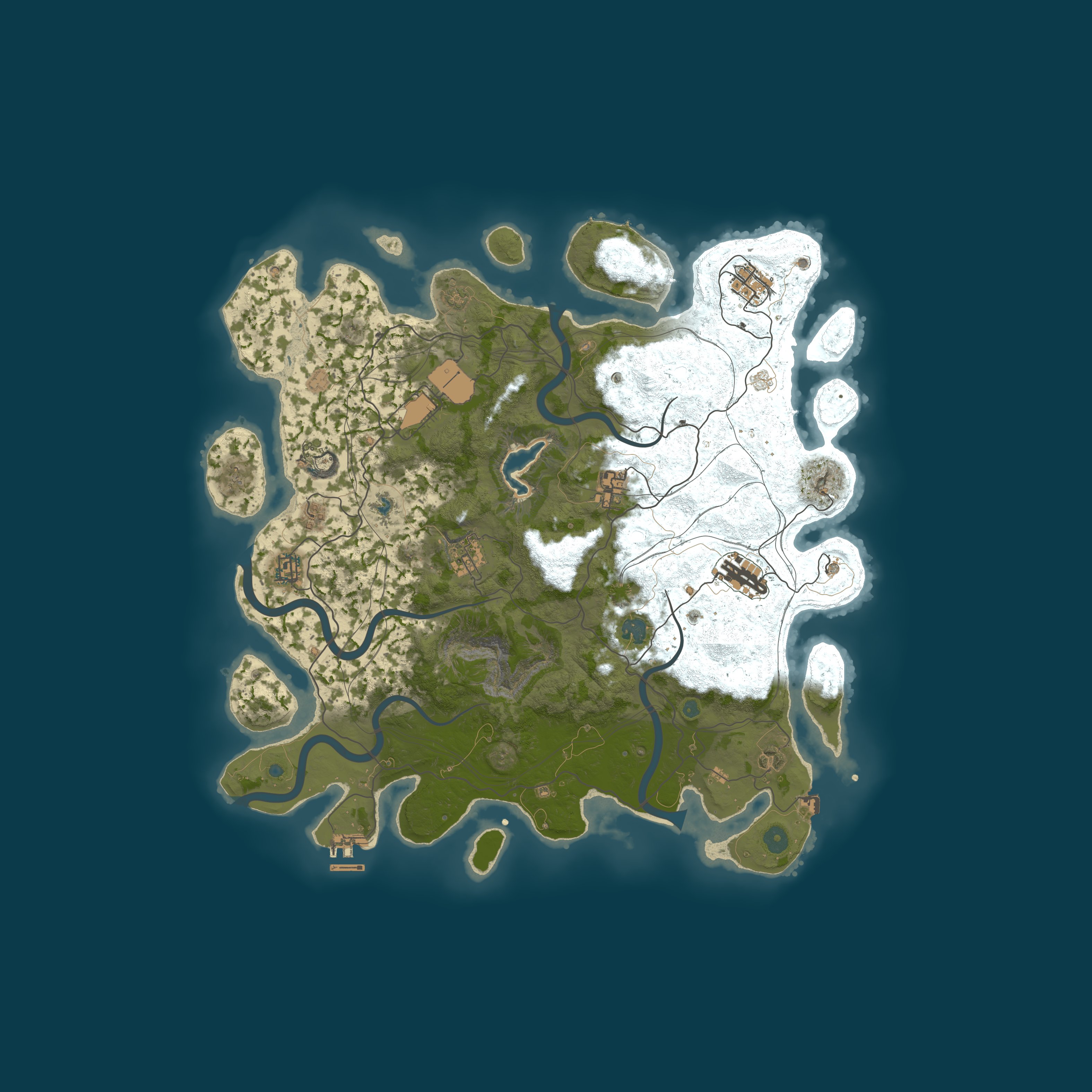 Map for #1 WIN-RUST | SOLO | x2/x3 | BOSSES | EXP | RAIDBASES | SHOP