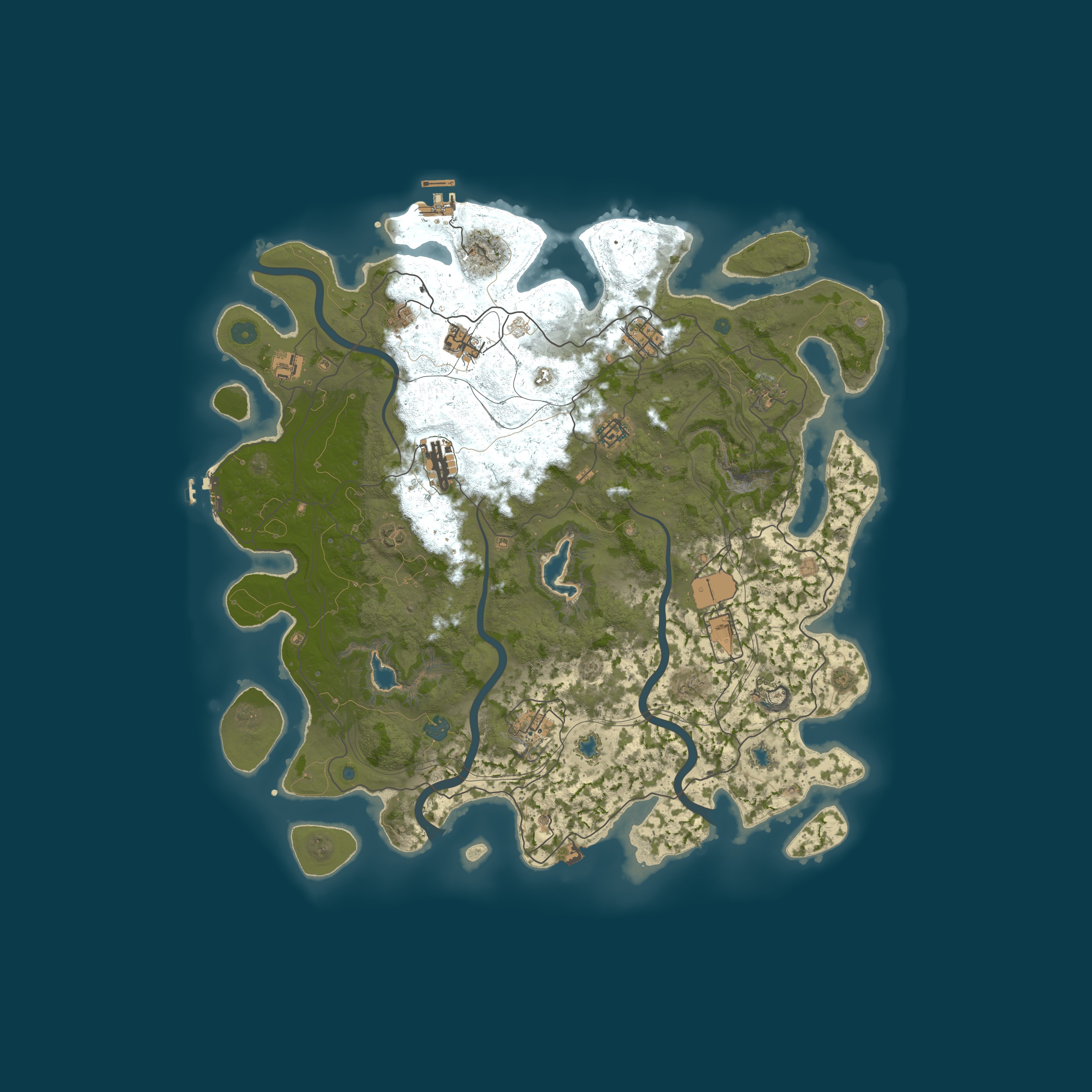 Map for UNBOWED RUST X5|MAX 4|TP|KITS|ДЛЯ НОВИЧКОВ