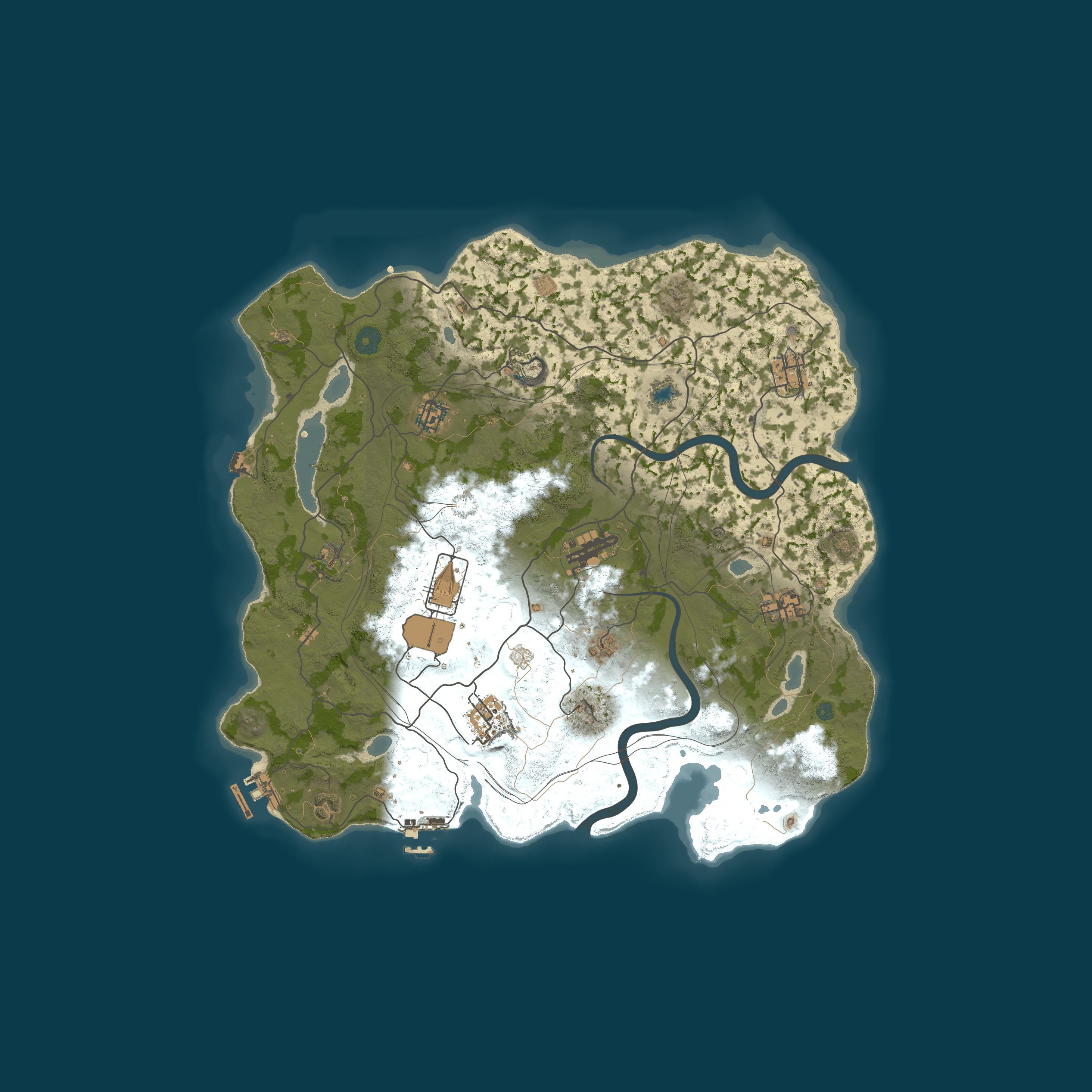 Map for MIRAGE RUST | WEDNESDAY 2x | Wipe 13.05