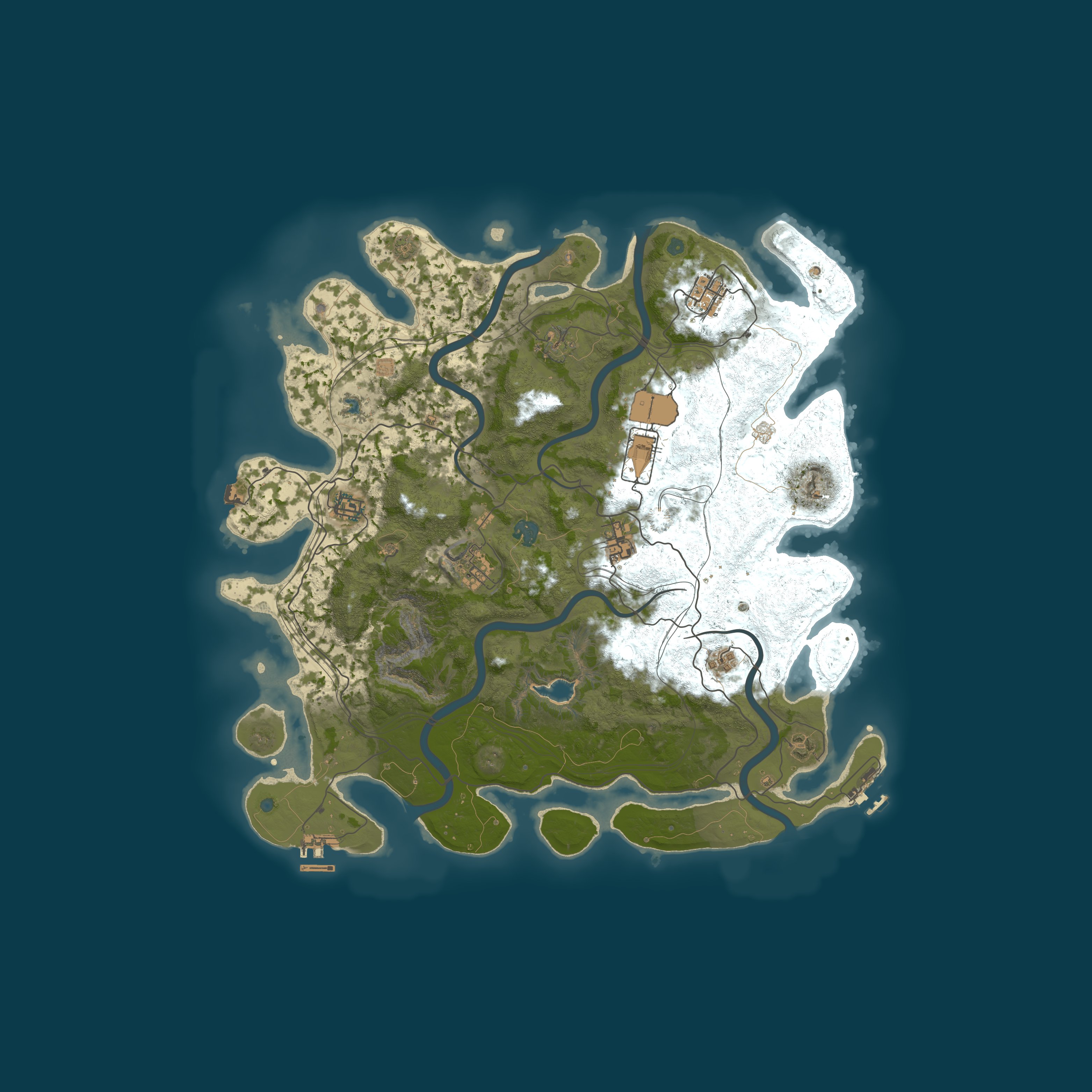 Map for Fairlake - PvE Only, Vanilla Server
