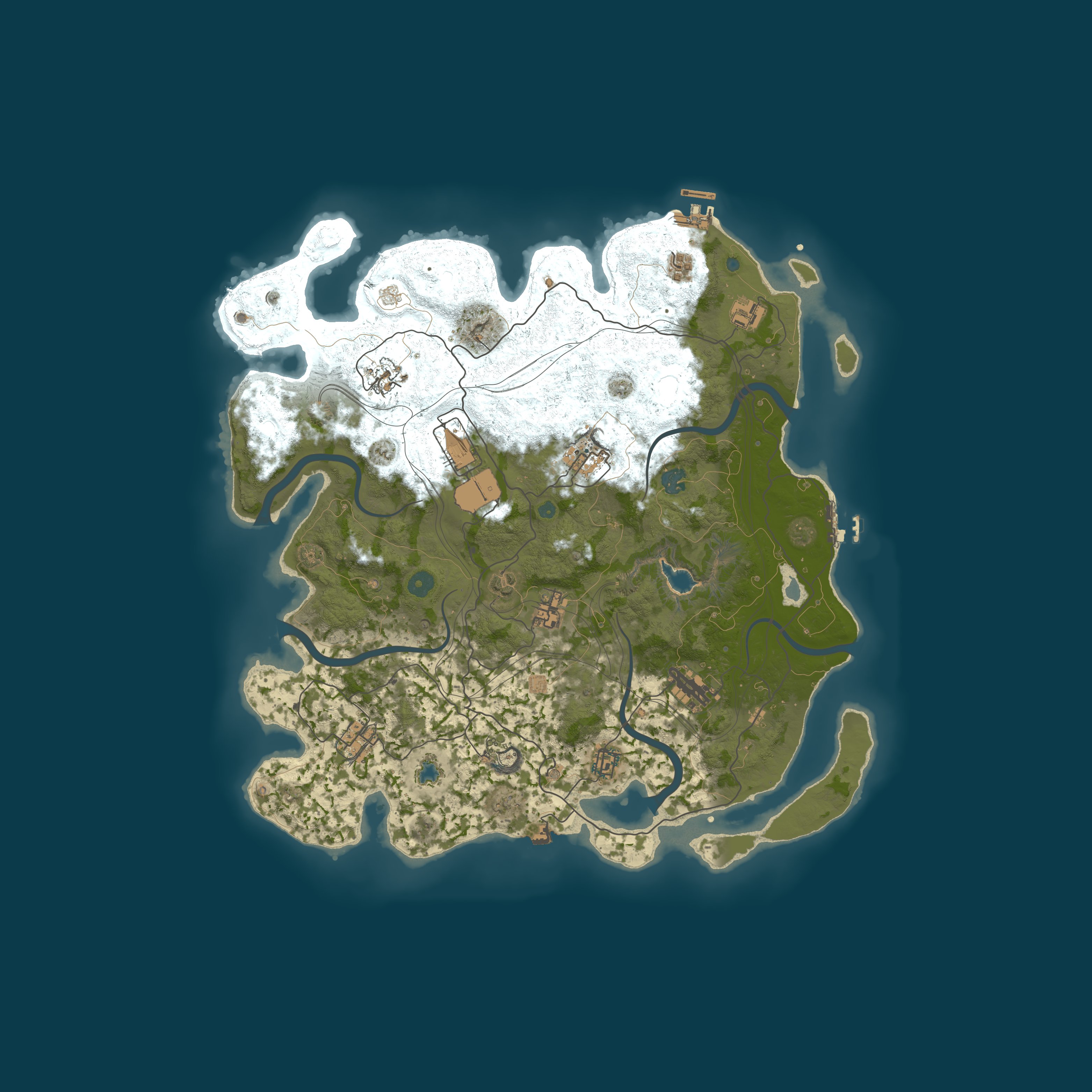 Procedural Map, size 4250, seed 526777967