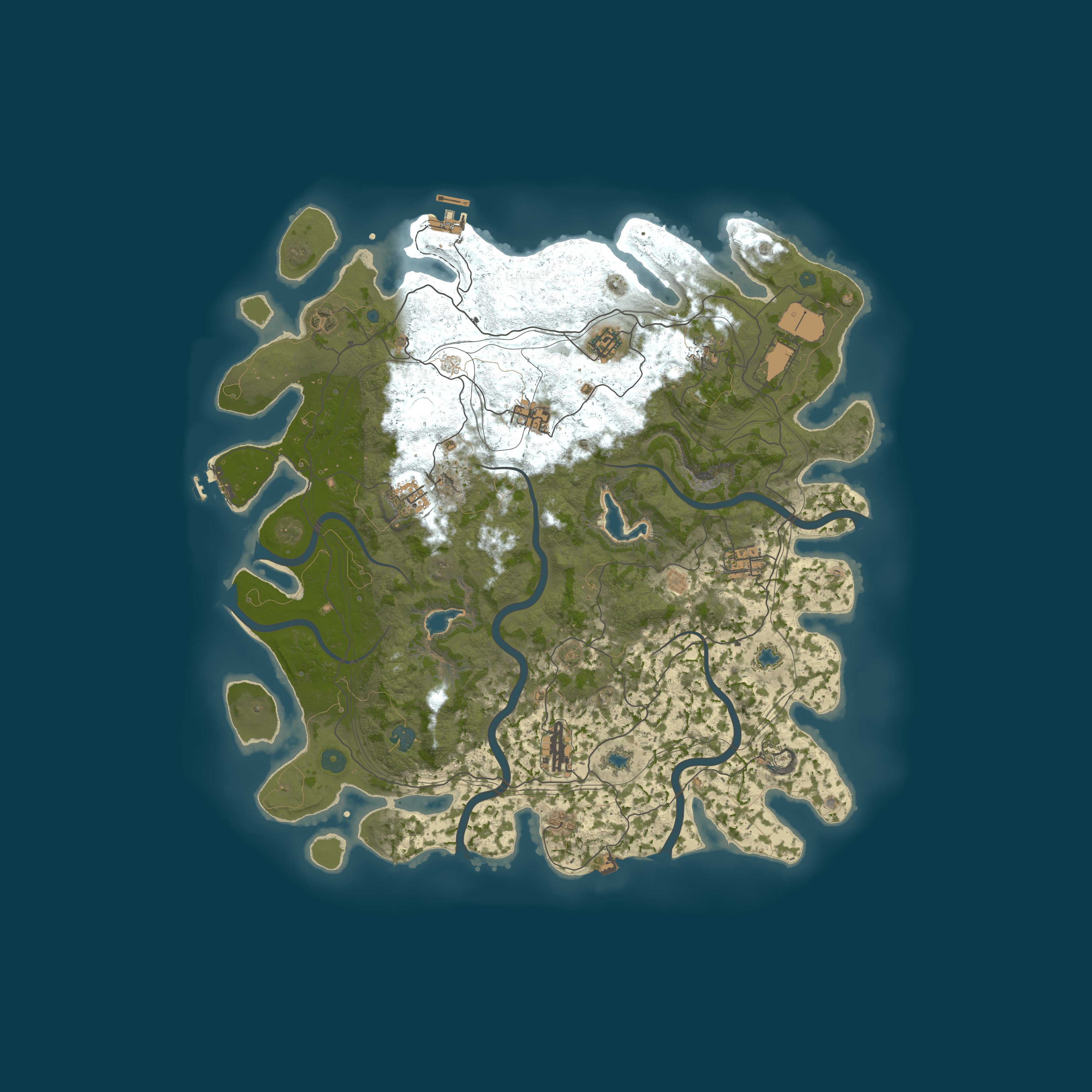 Карта сервера