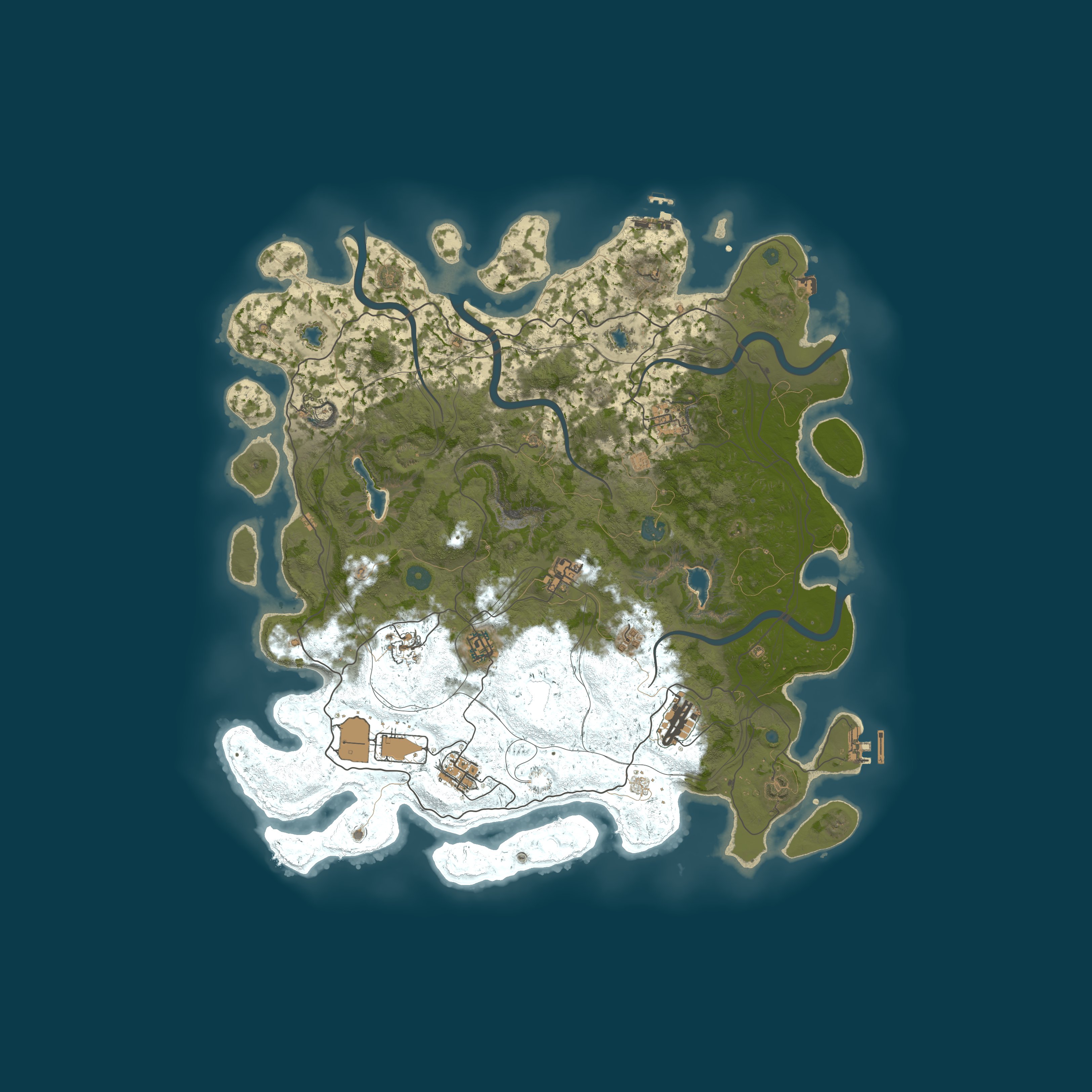 Map for 좀비서버 PVE 3/6초기화됨 Since2020.06