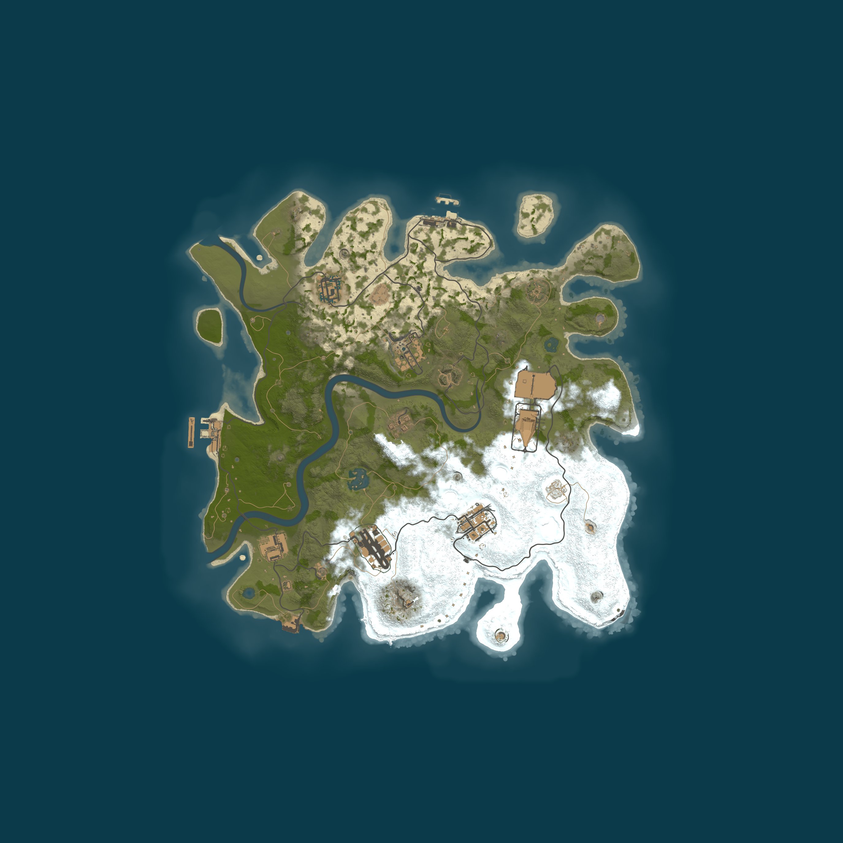 Procedural Map map