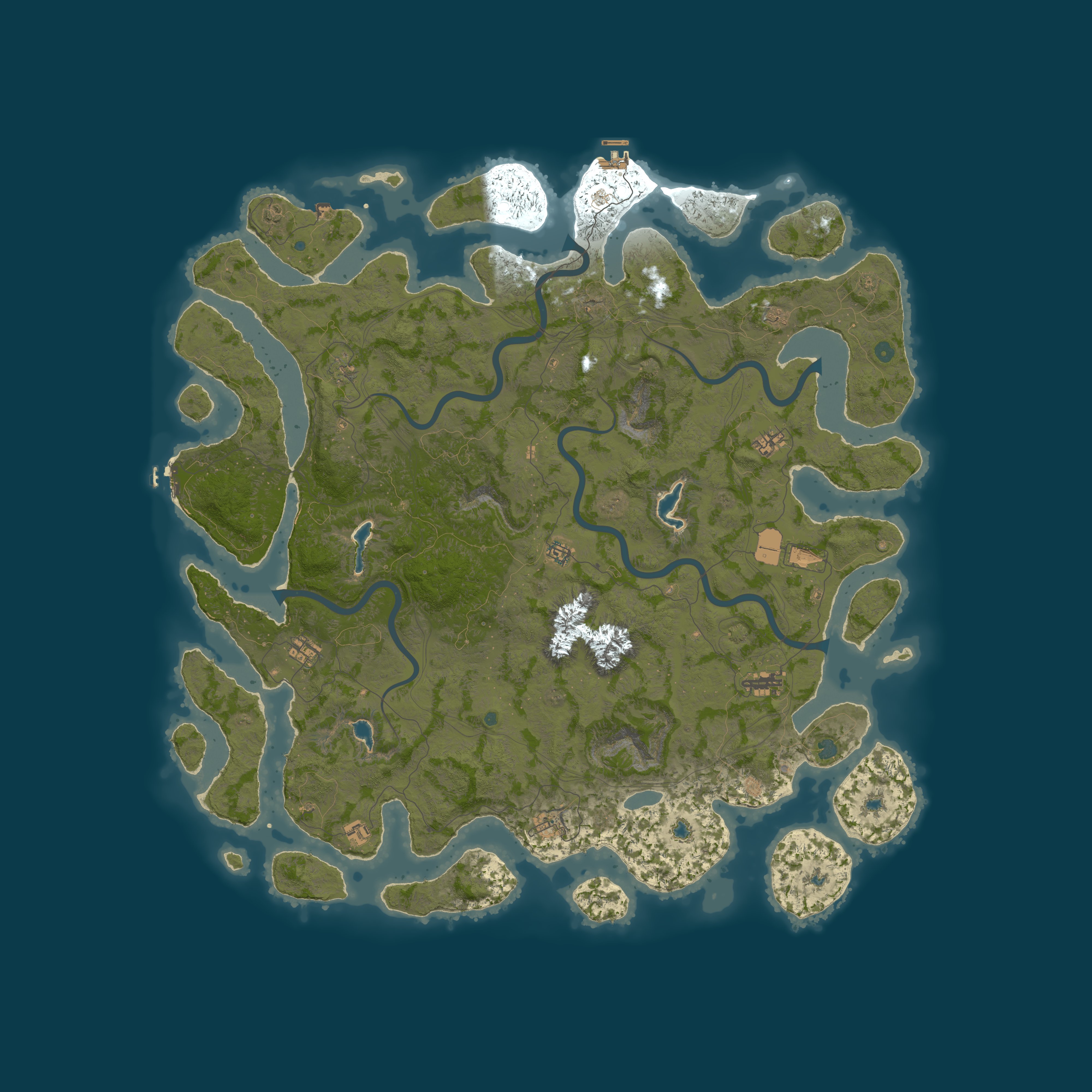 Map for 블랙체리 [PVE/이벤트/레이드] 맵 크기 Up!