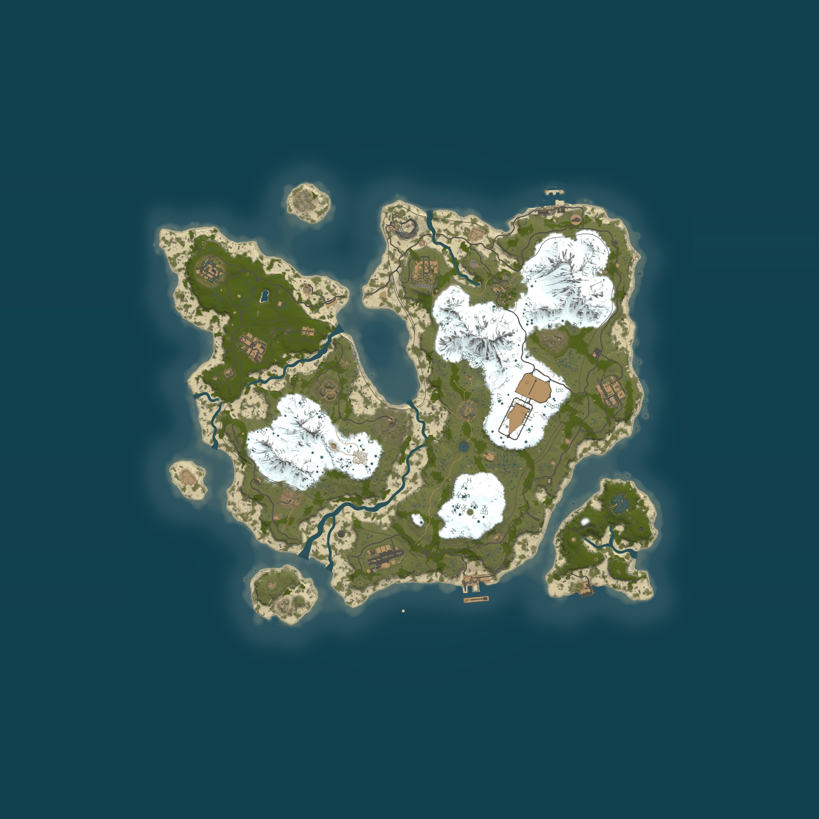 Карта сервера