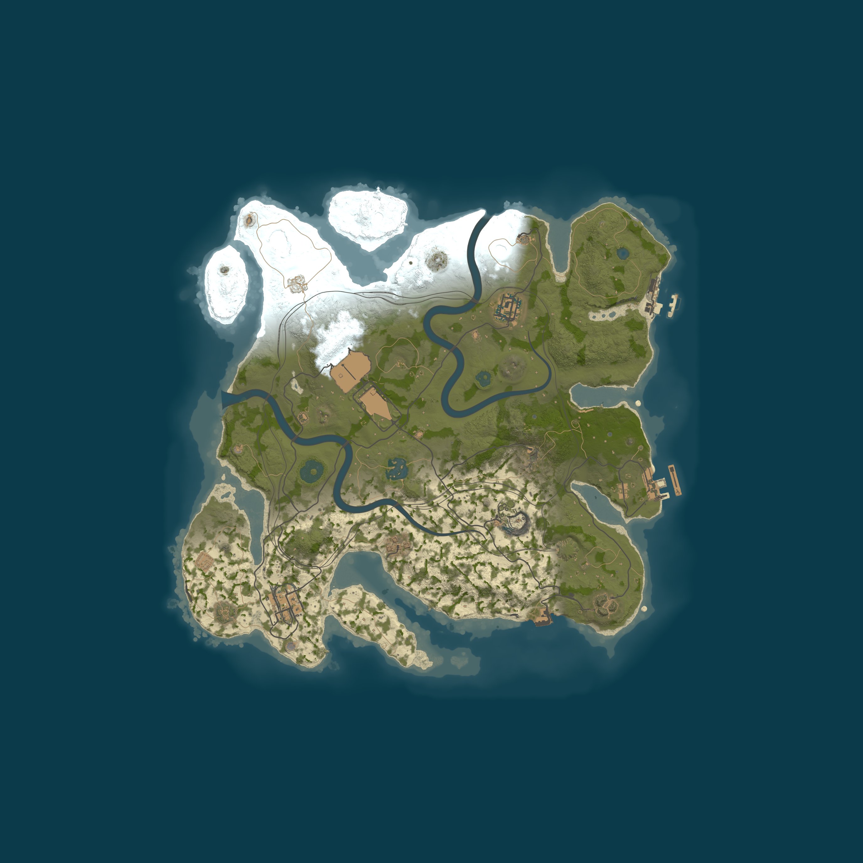 Карта сервера