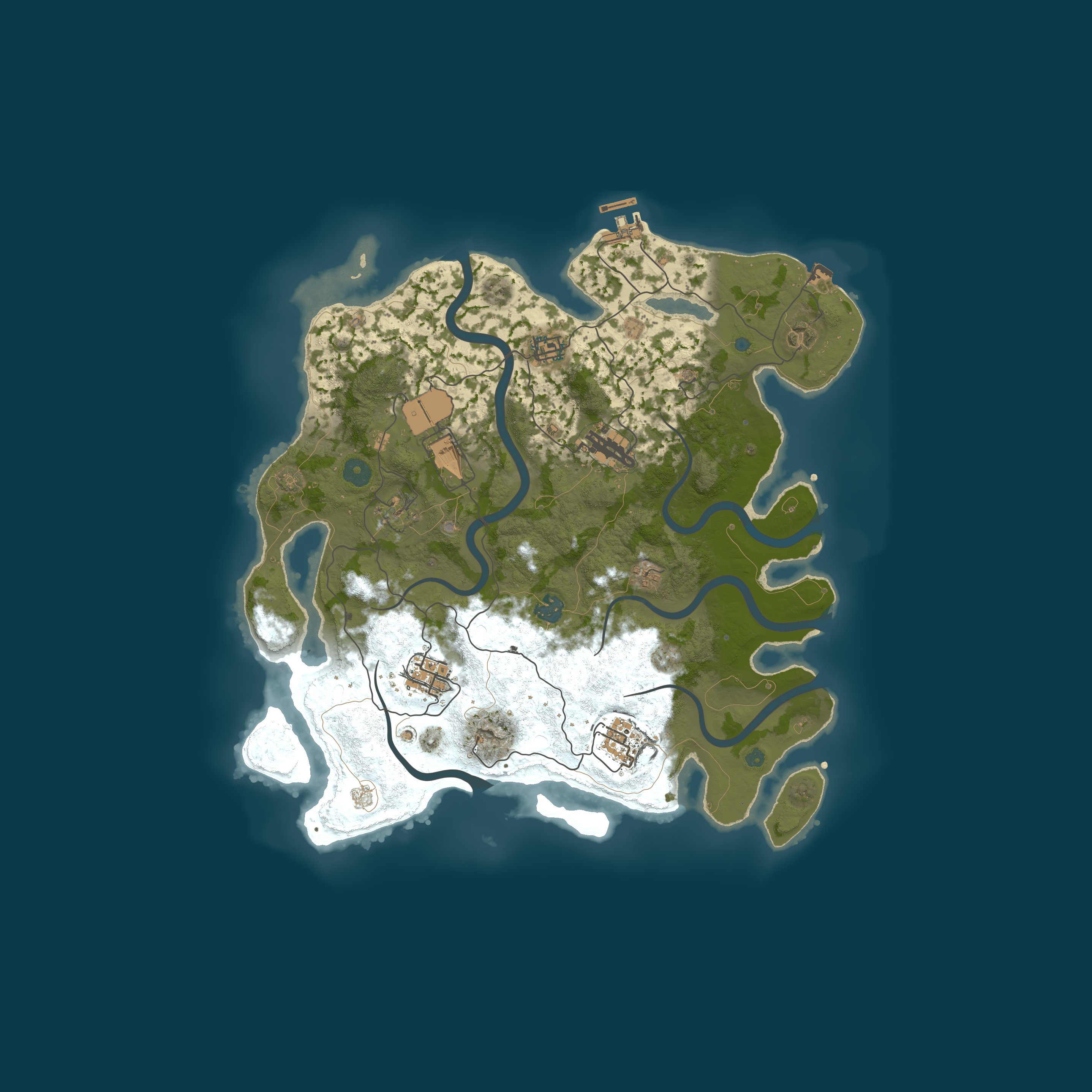 Map for [Rust-X] НОВИЧКИ | КЛАССИКА | WIPE 19.04