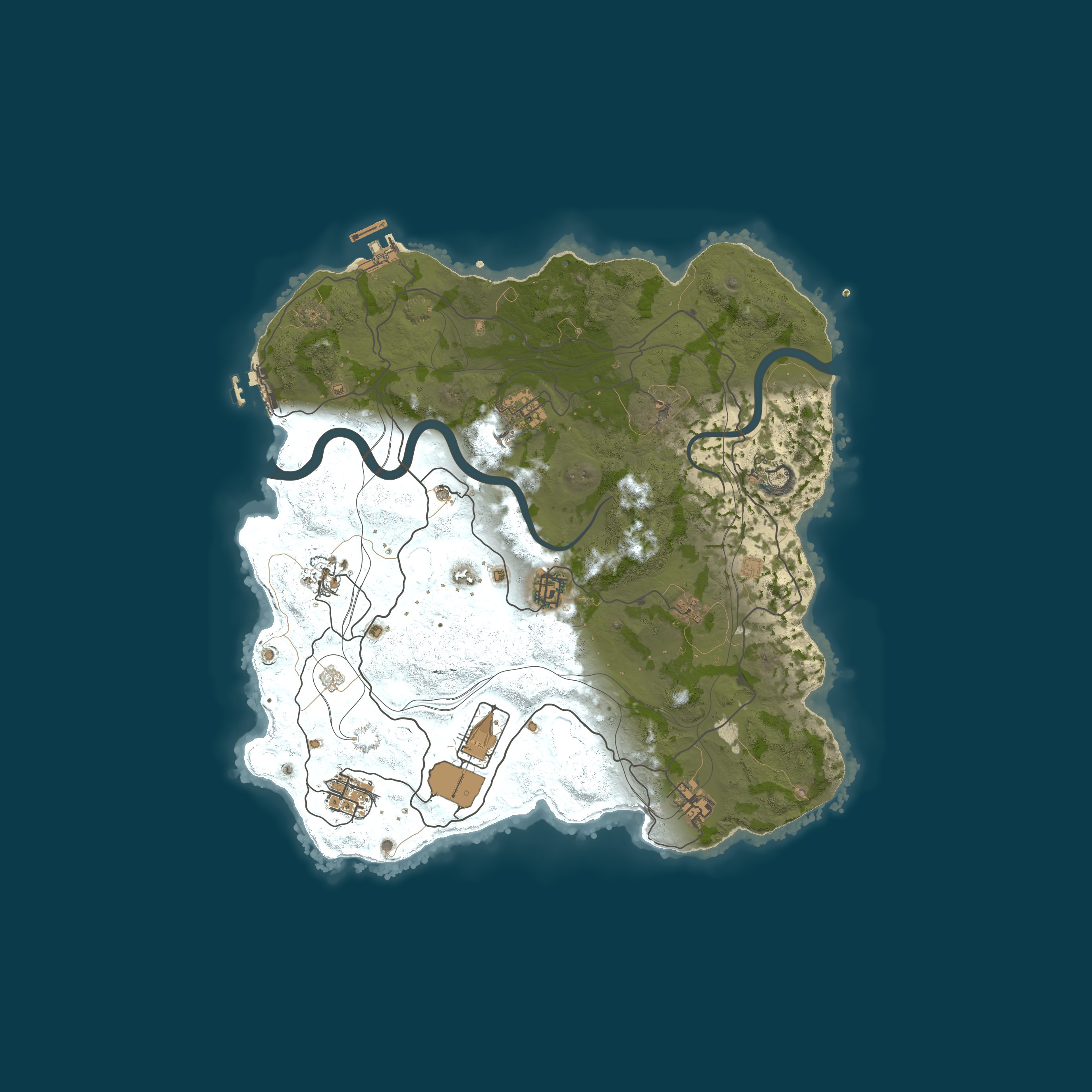Map for BASEMATES | 2X | SOLO DUO TRIO QUAD | Wiped 08.05